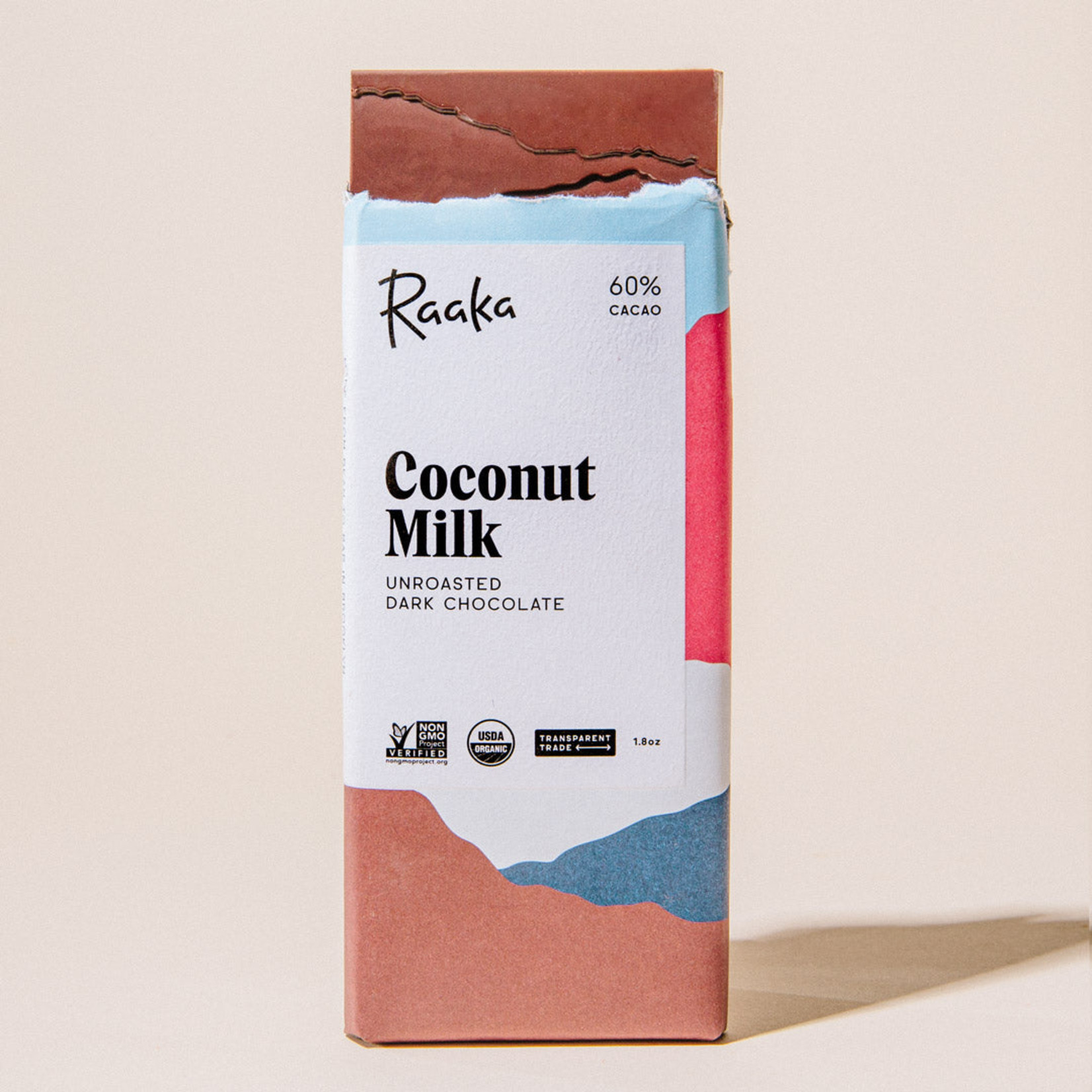 Raaka Coconut Milk Chocolate Bar