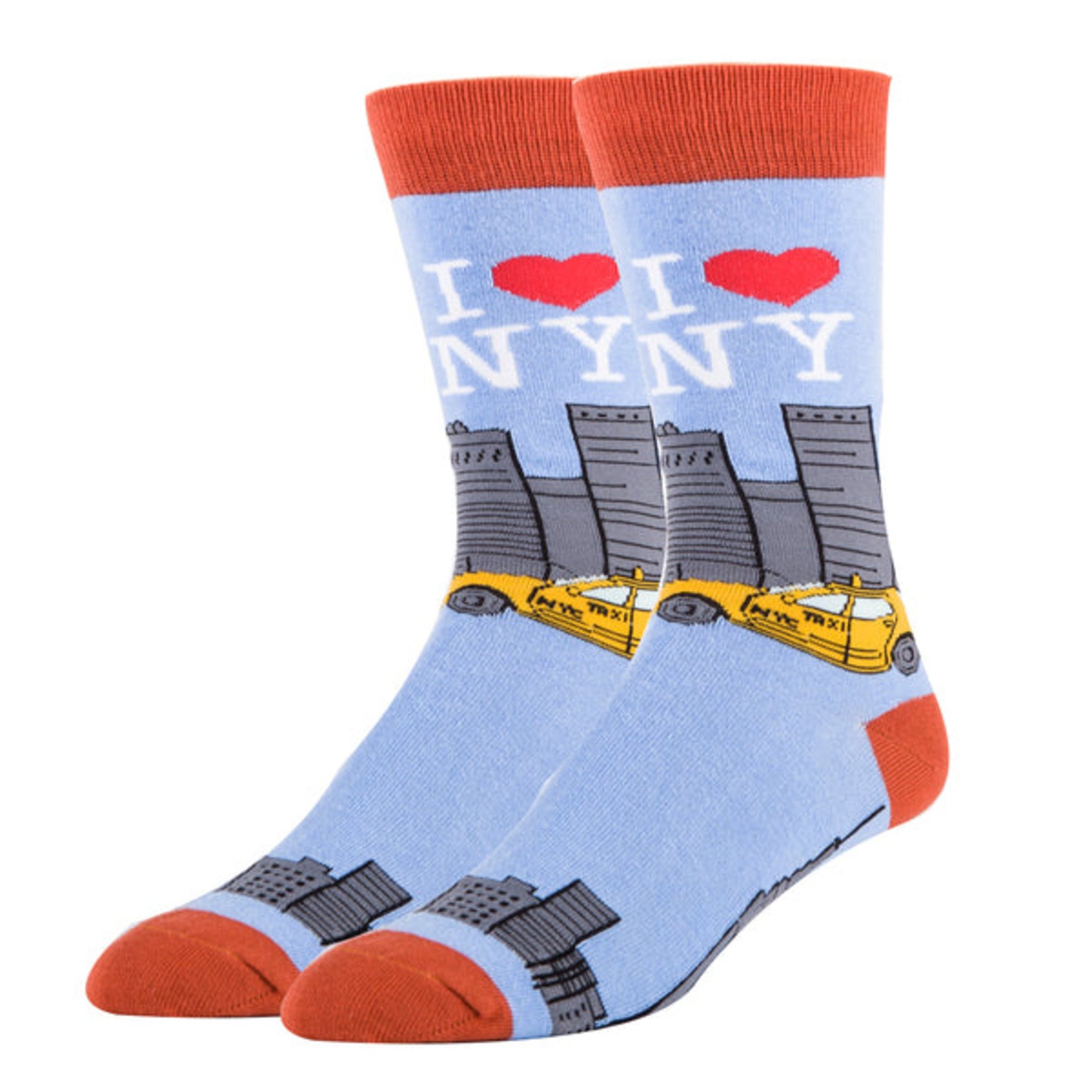 I Love NY Men's Crew Socks