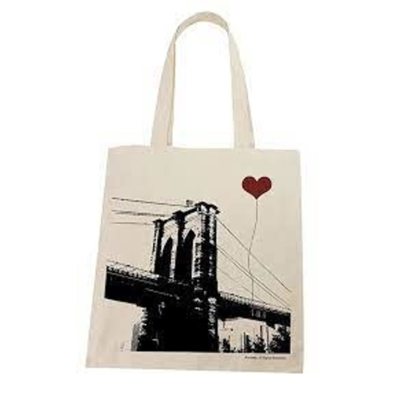 Brooklyn Bridge Love Tote Bag