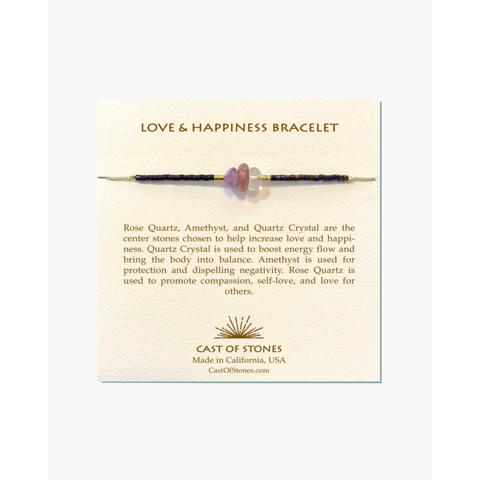 CoS Bracelet - Love & Happiness