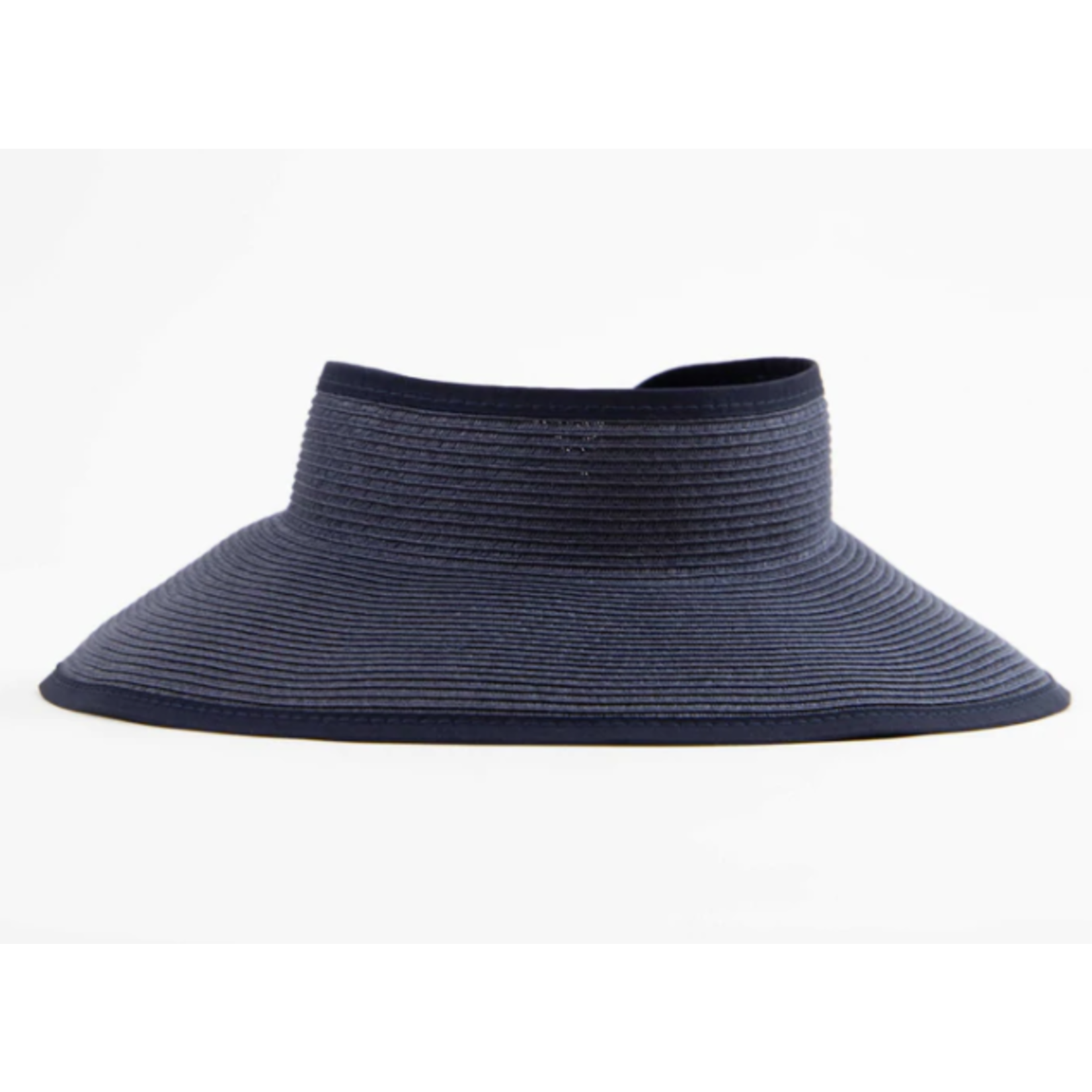 Ultrabraid Large Brim Visor Hat in Navy : San Diego Hat Co - Exit9 Gift  Emporium