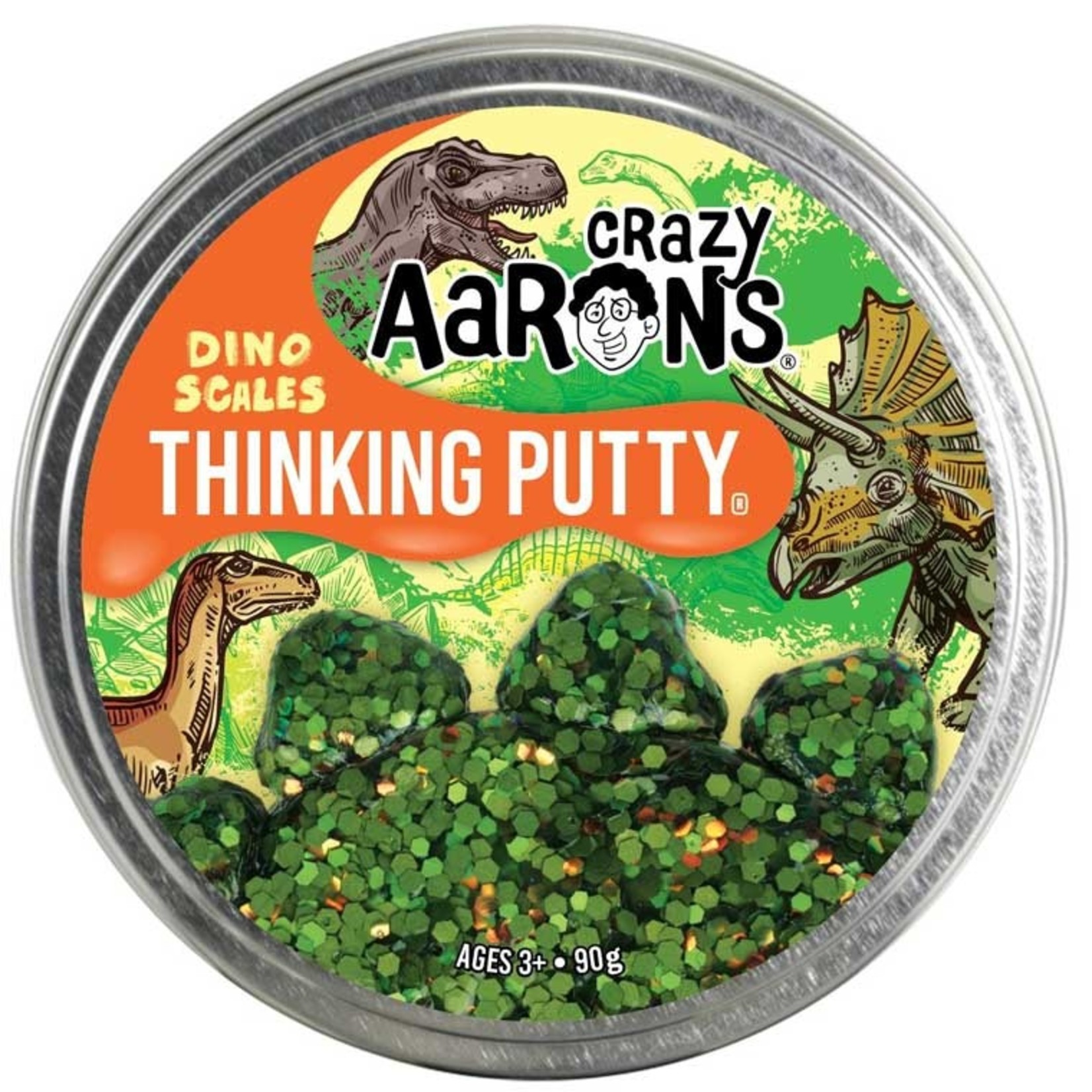 Crazy Aaron's Thinking Putty Dino Scales