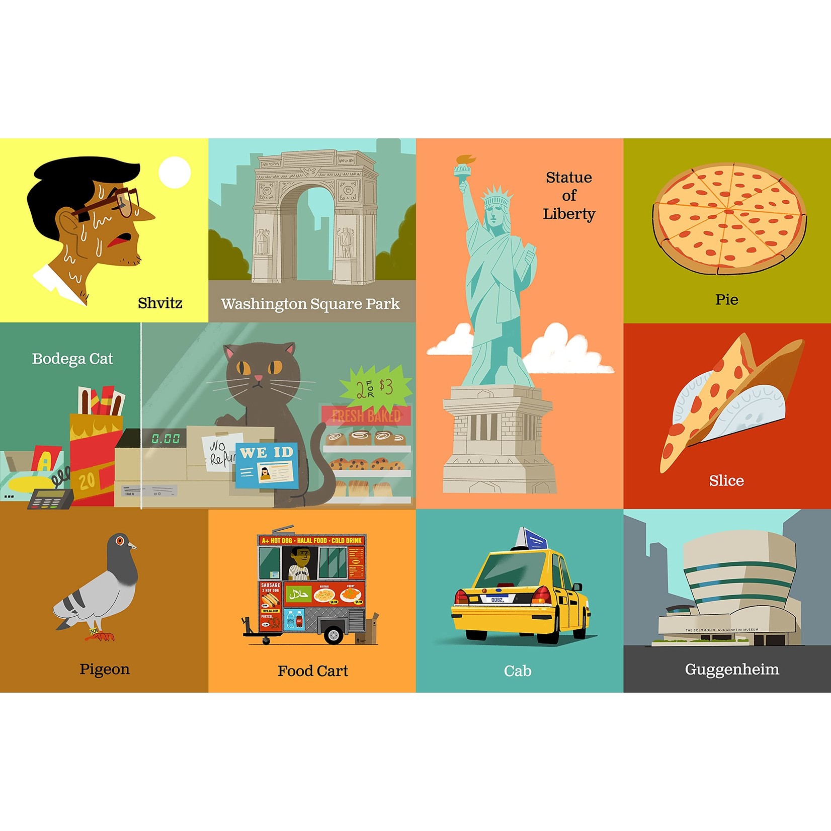 Abrams 100 First Words For Little New Yorker