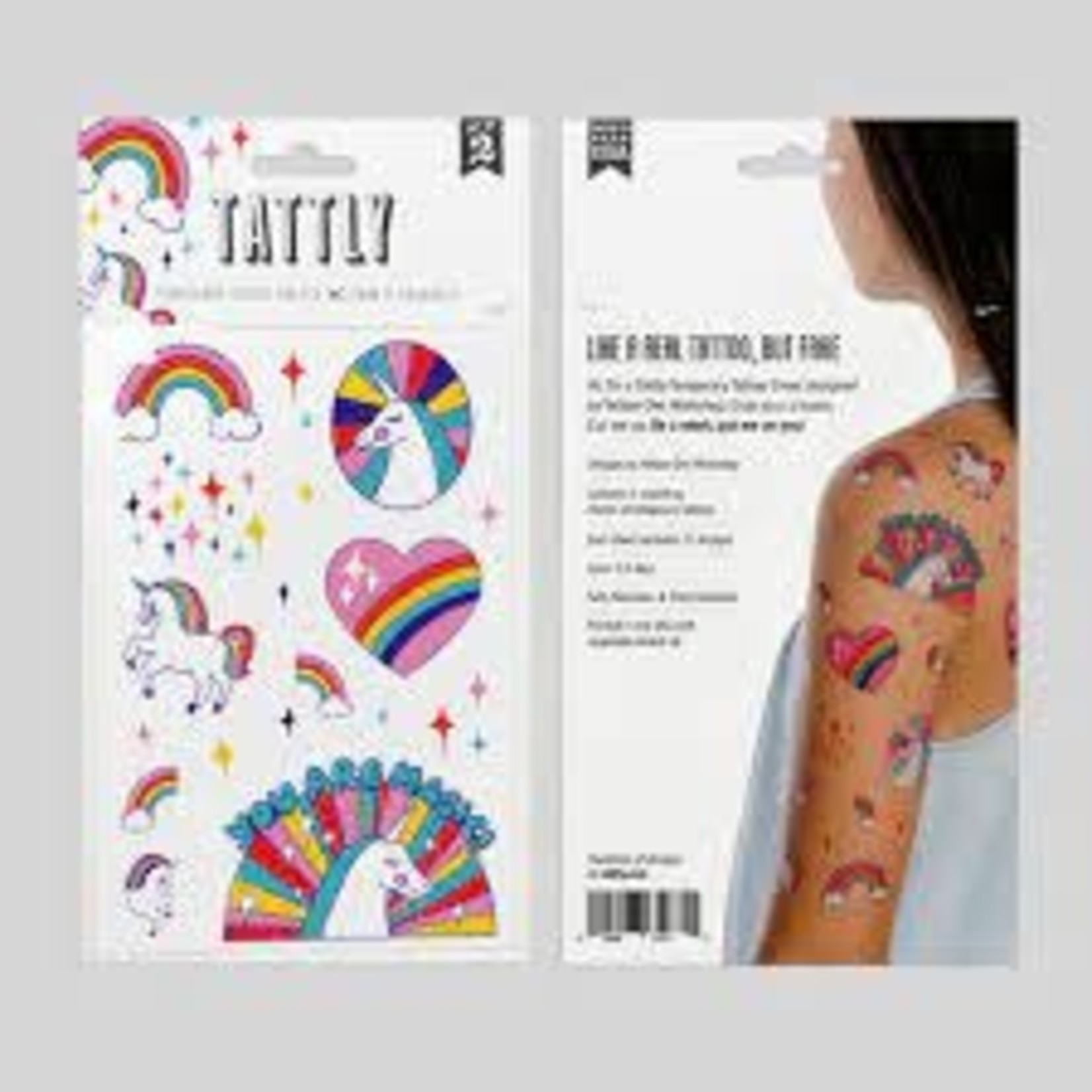 Tattly Rainbow Unicorns Tattly Sheet