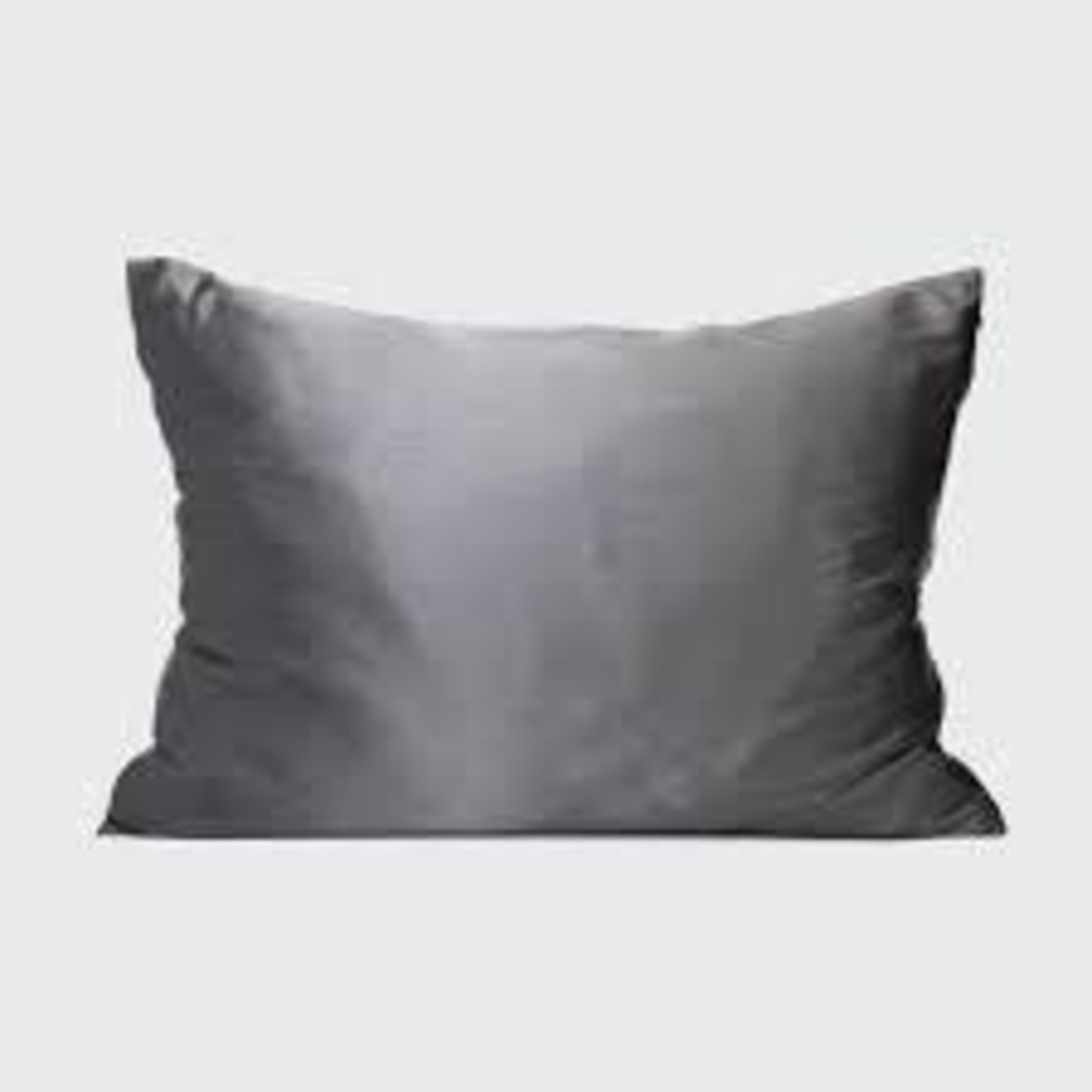 Kitsch Satin Pillowcase in Charcoal