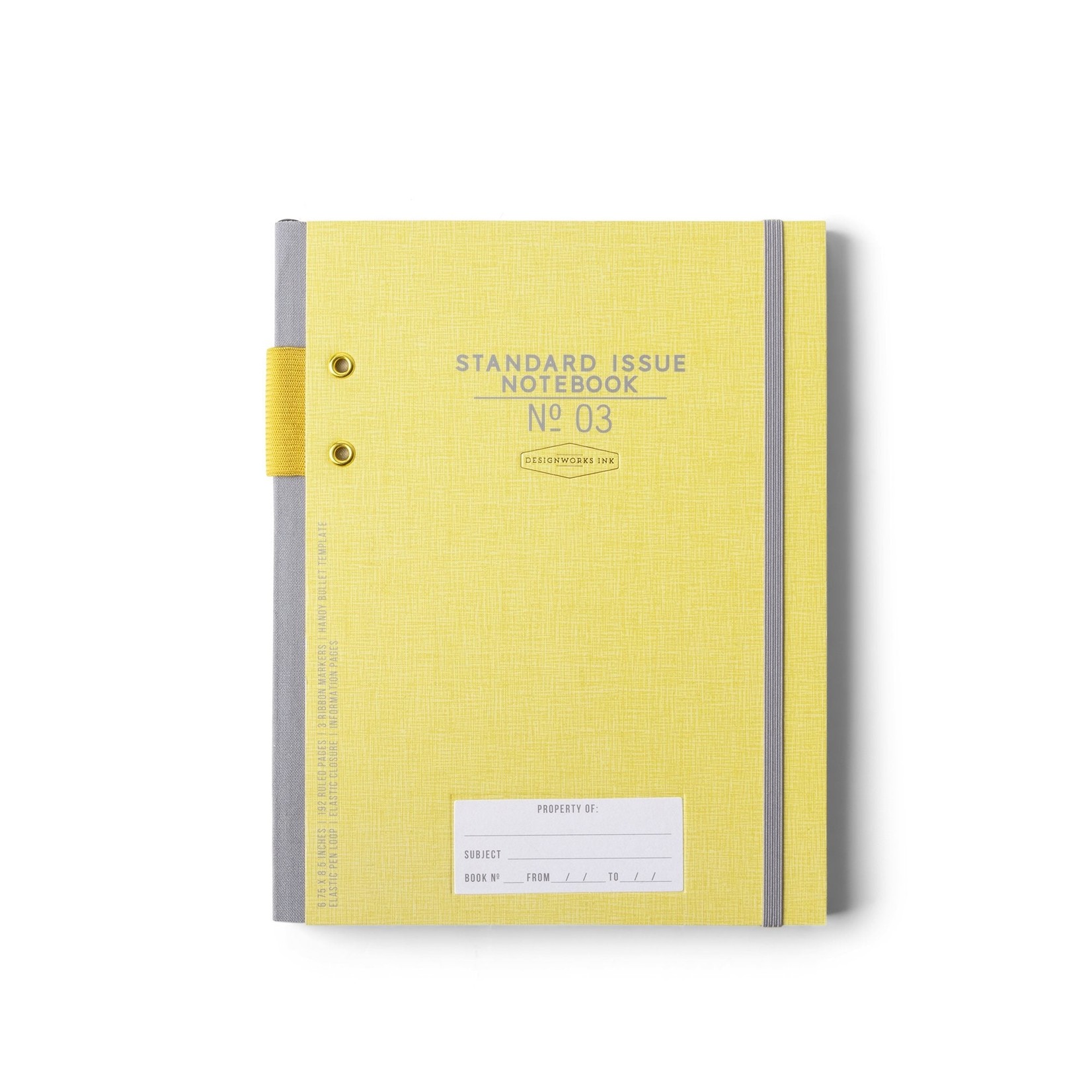 Hardcover Standard Issue Journal in Ochre