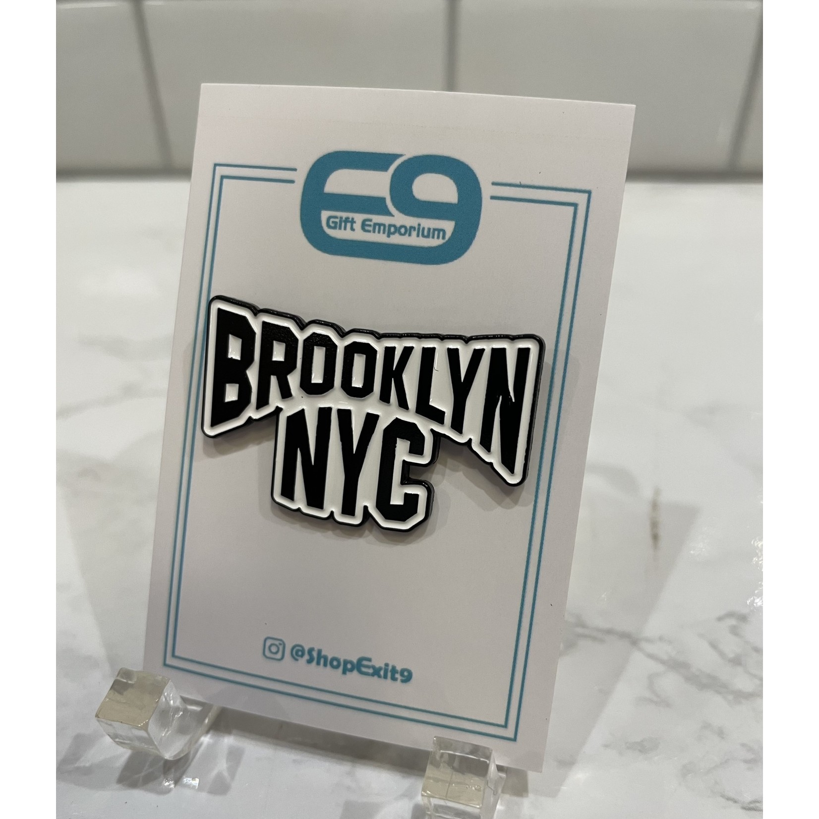 Brooklyn Classic Enamel Pin