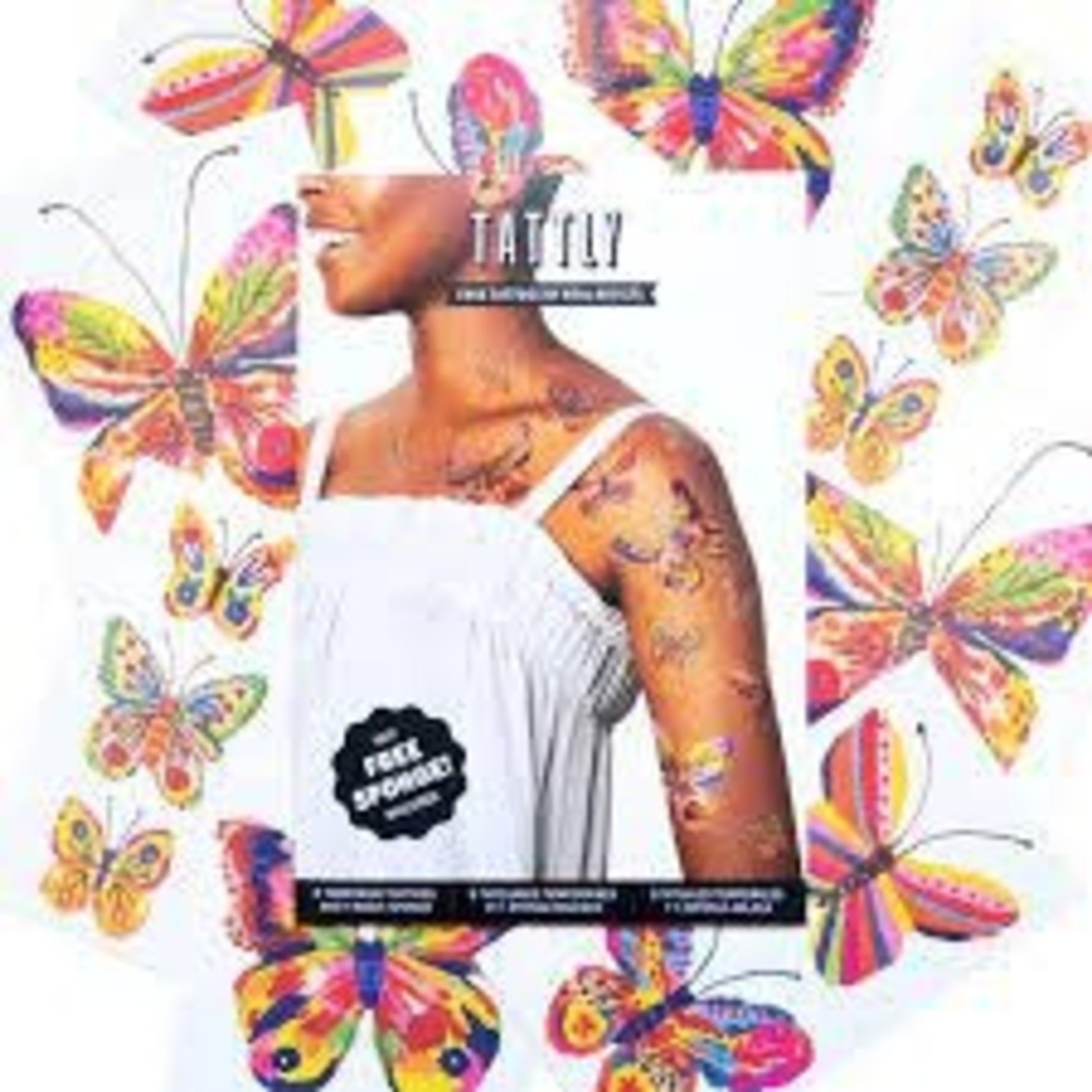 Tattly Fluttering Colors Tattly Packs