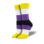 Socksmith Non-Binary Pride Socks in  L/XL