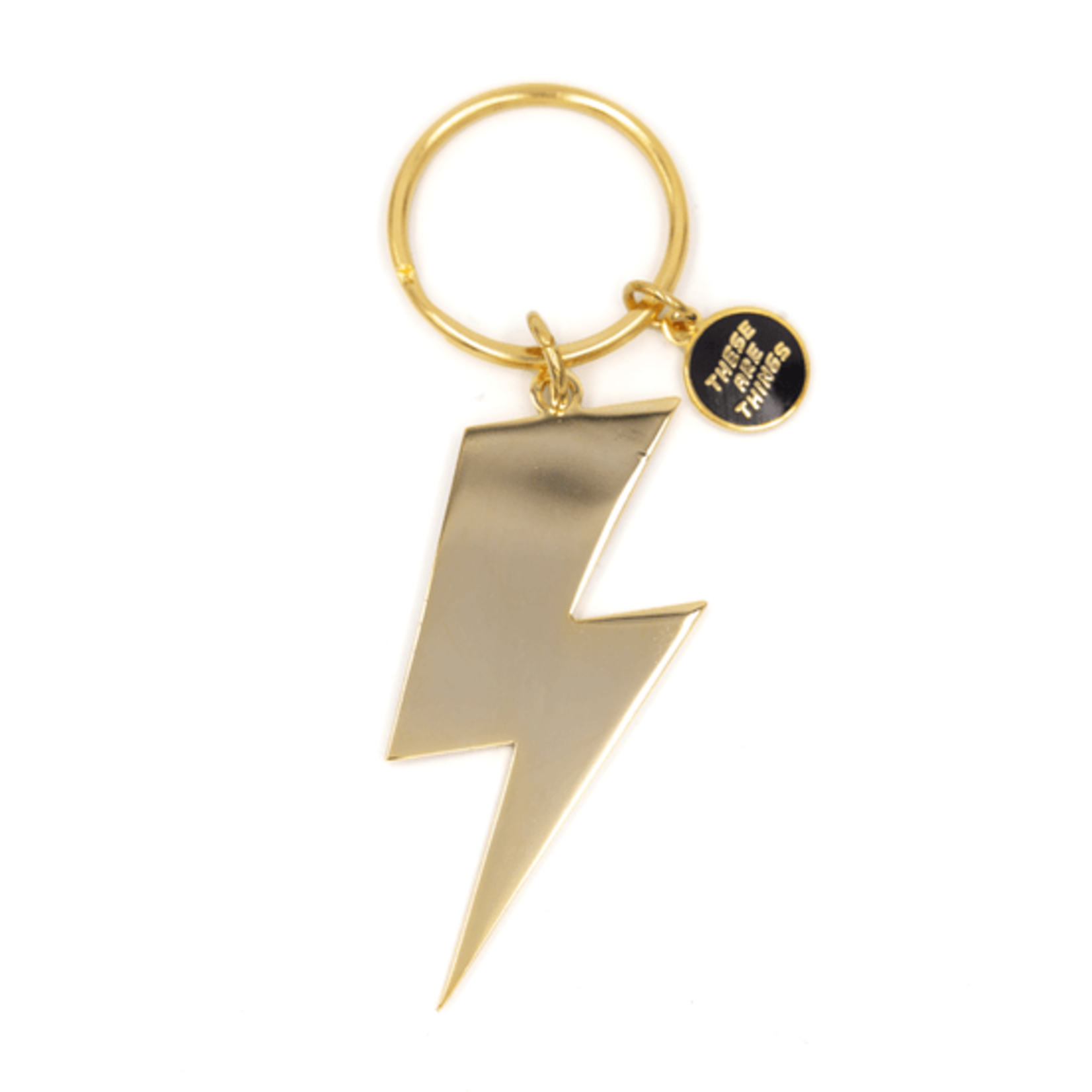 Lightning Bolt Enamel Keychain