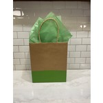 IG Design Group Lime Kraft Bag