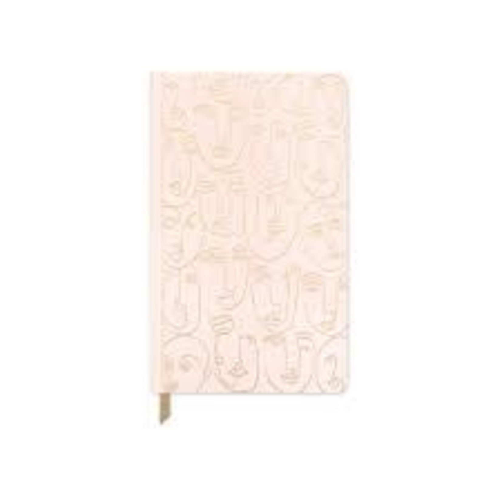 Faces Journal in Blush Pink