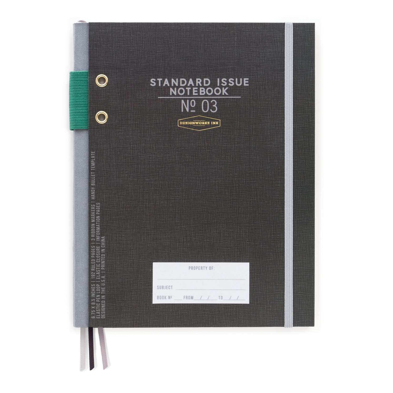Hardcover Standard Issue Journal in Black