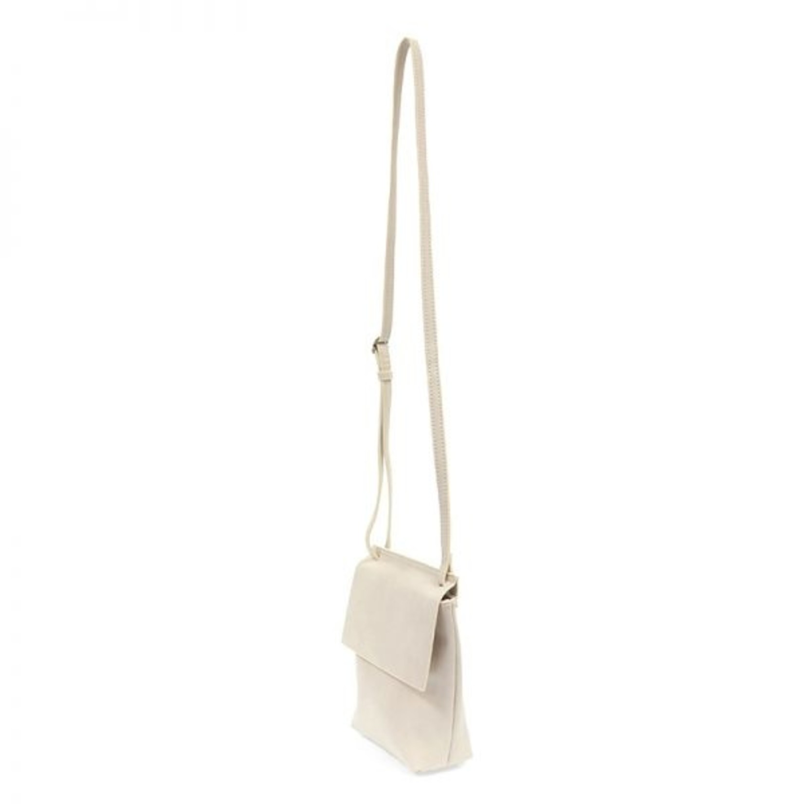 Joy Accessories Aimee Front Flap Crossbody in Oyster