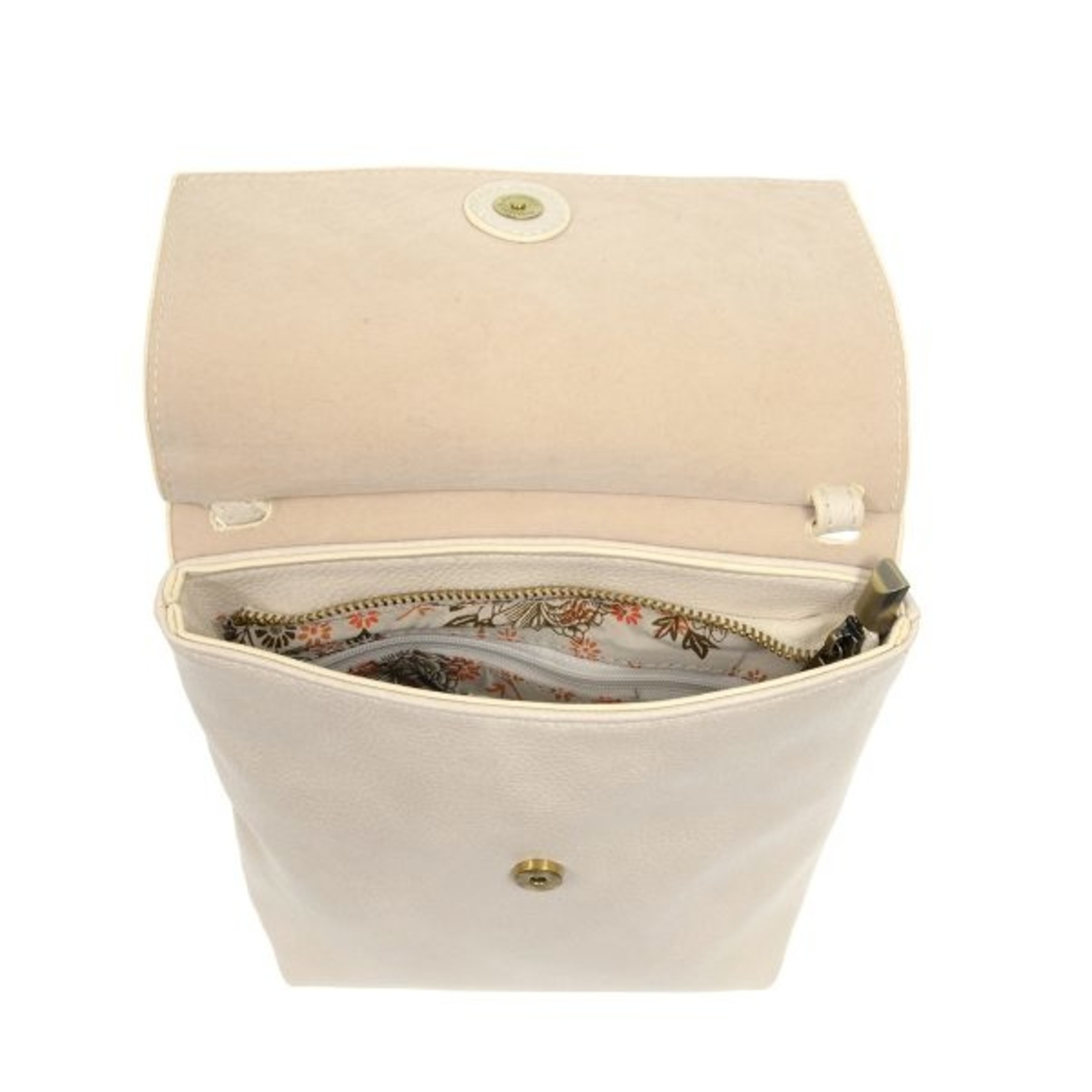 Aimee Front Flap Crossbody in Oyster