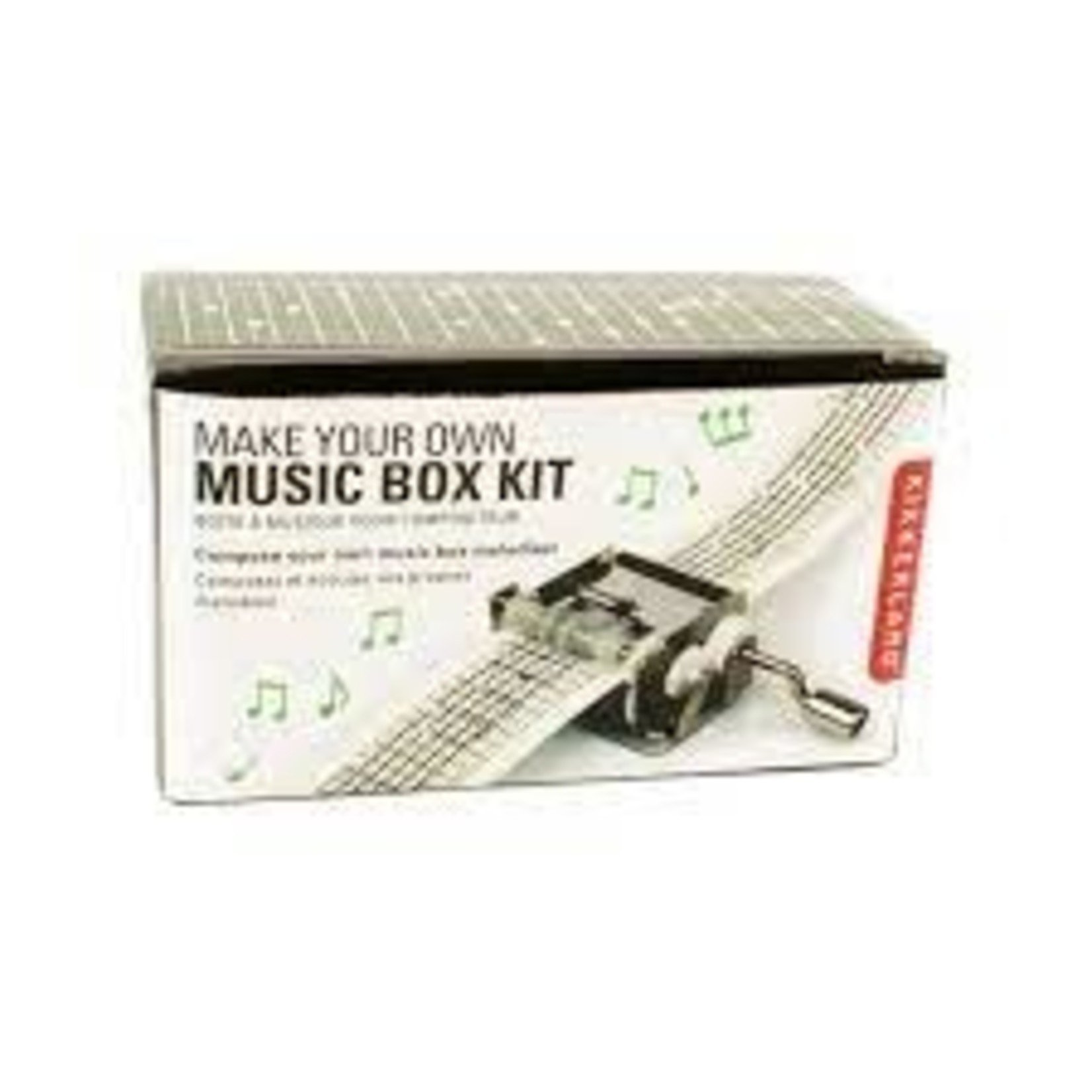 Kikkerland Make Your Own Music Box Kit