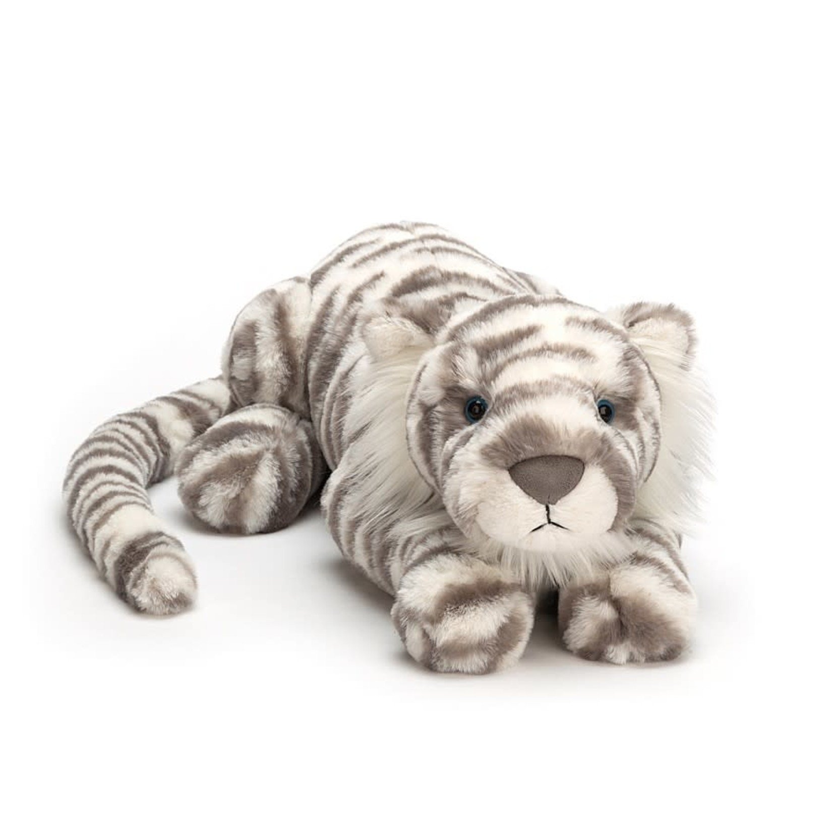 Jellycat Sacha Snow Tiger Little