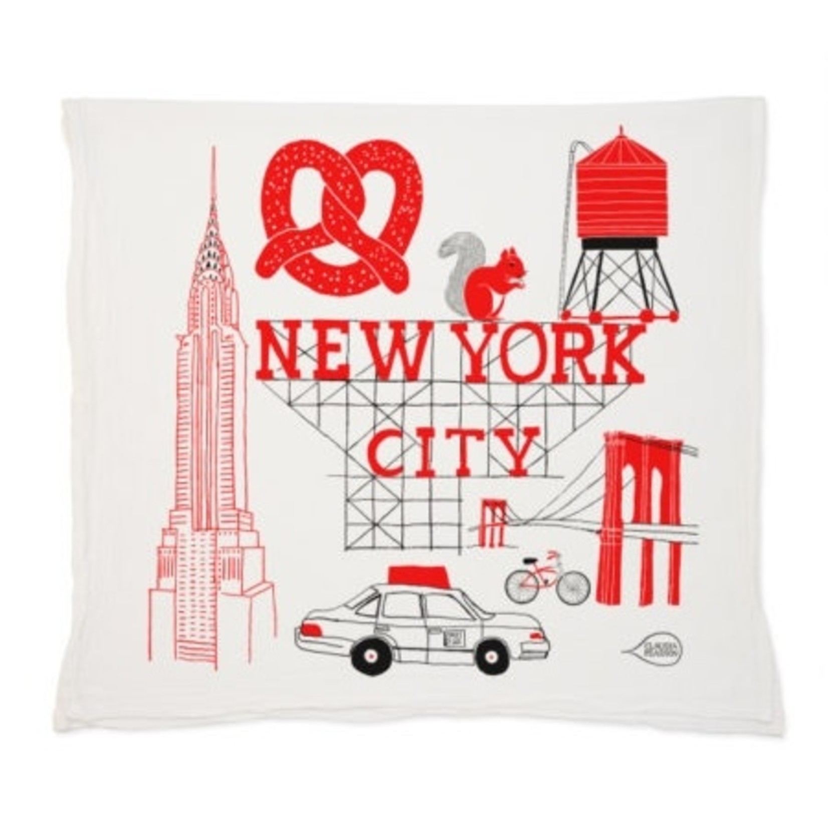 Claudia Pearson New York City Tea Towel