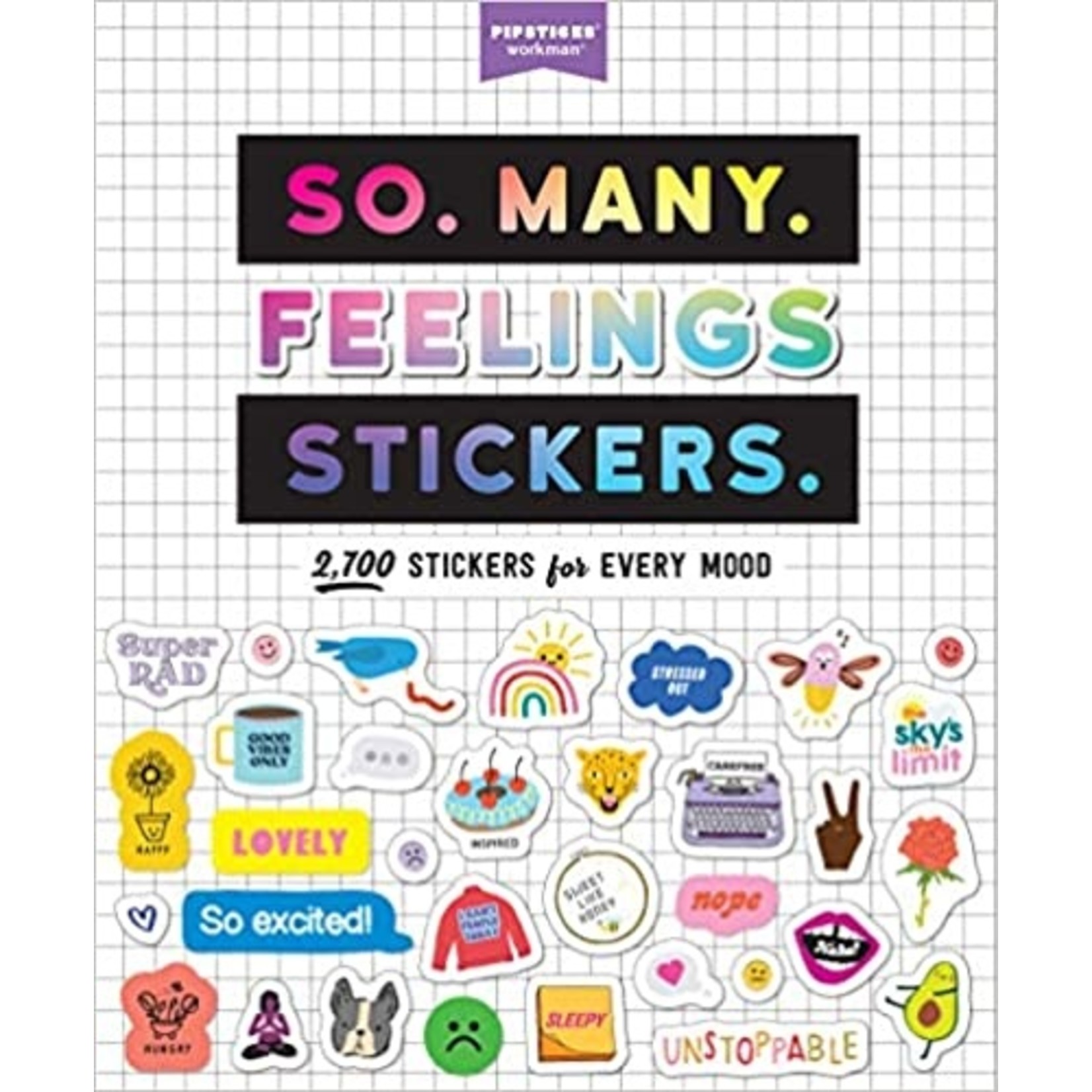 Workman Publishing So Many Feelings Stickers