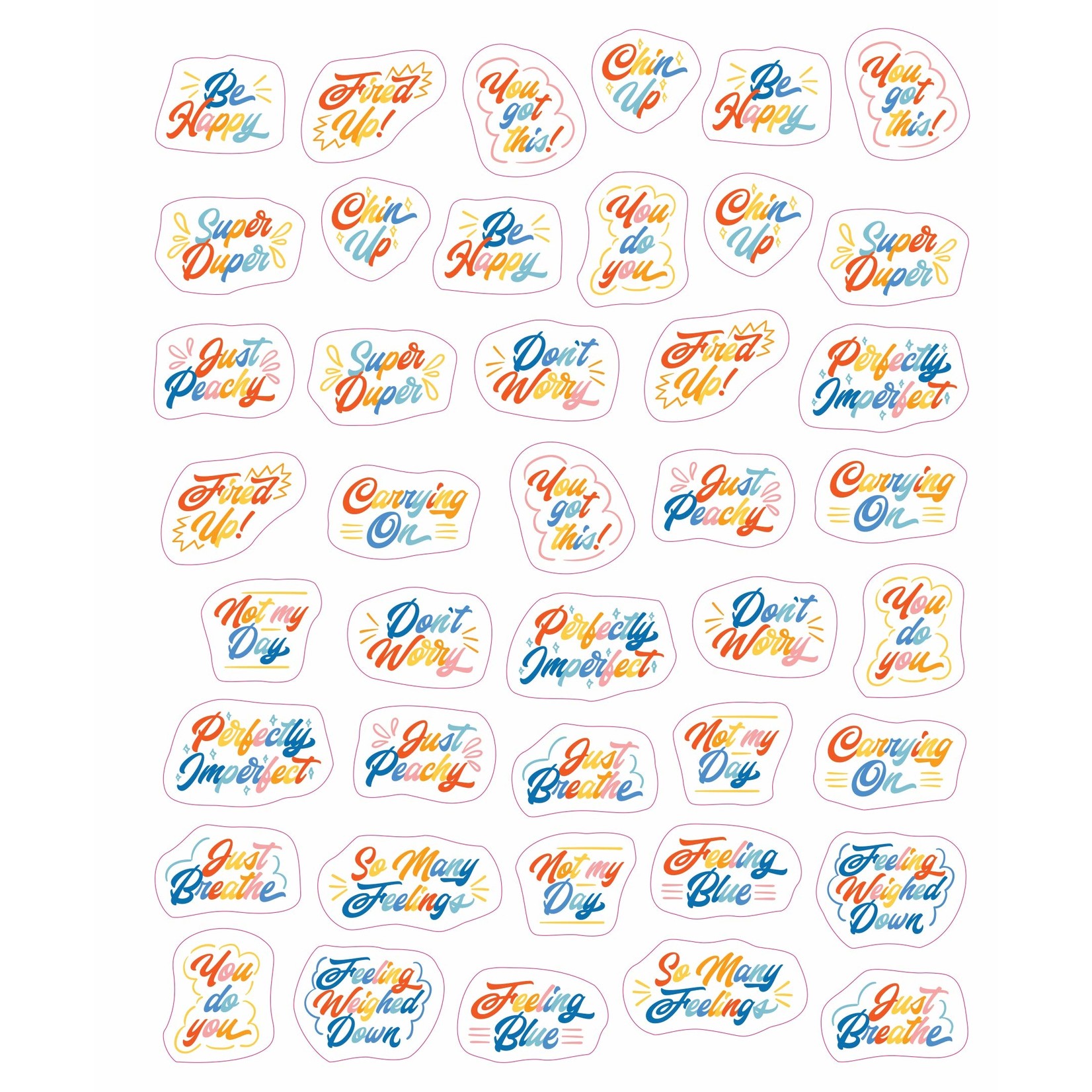 So. Many. Feelings Stickers.: 2,700 Stickers for Every Mood [Book]