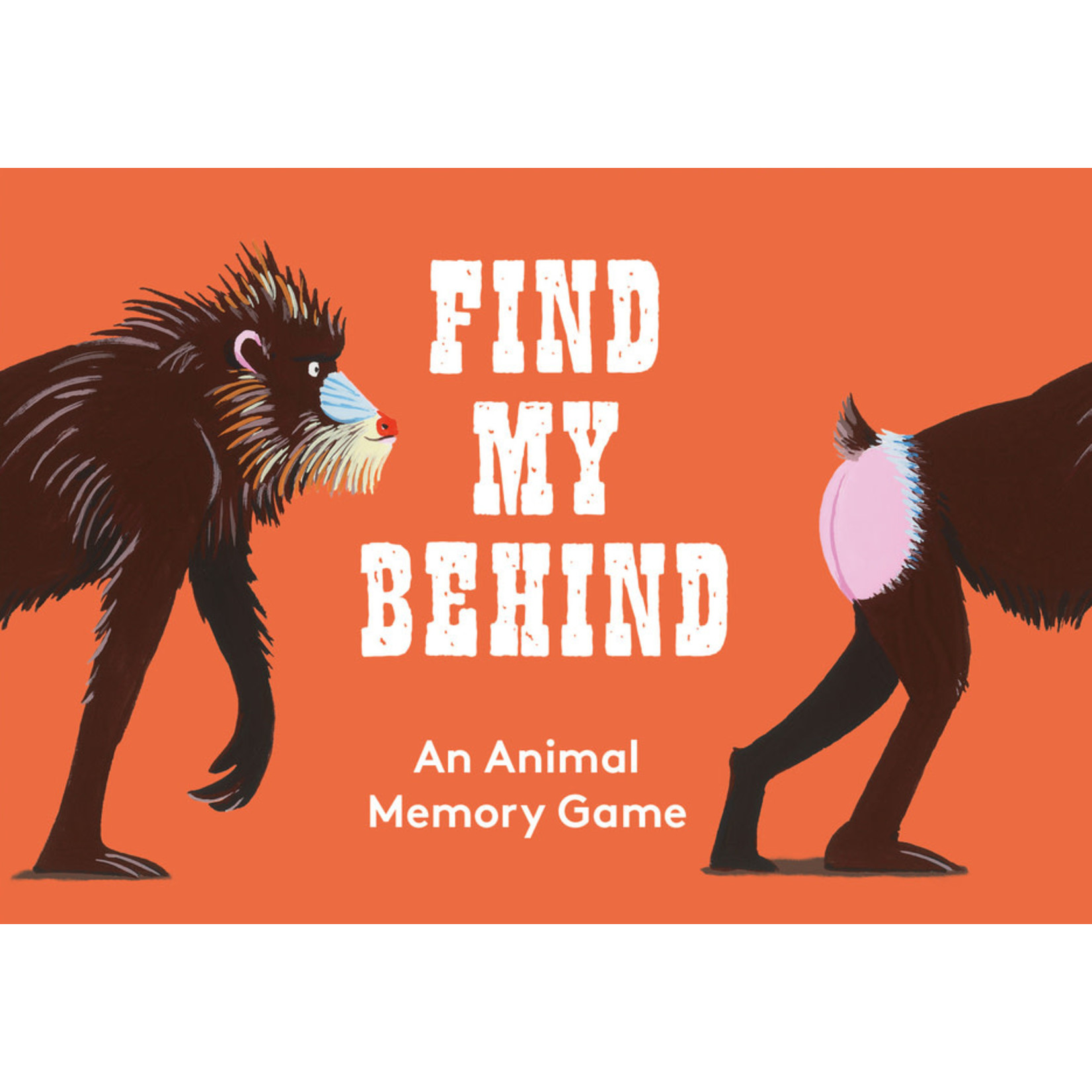 Chronicle Books Find My Behind Game