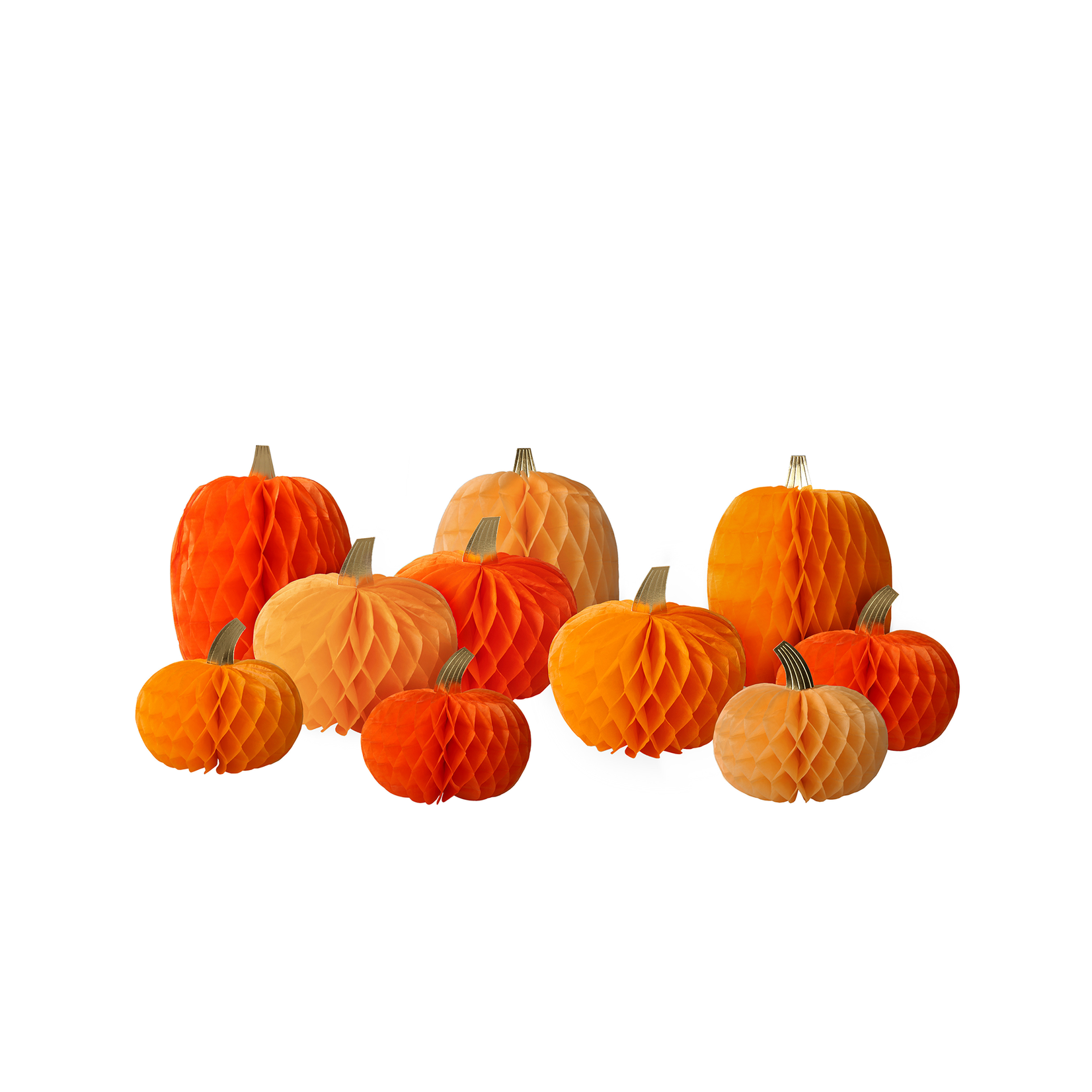 Honeycomb Pumpkins