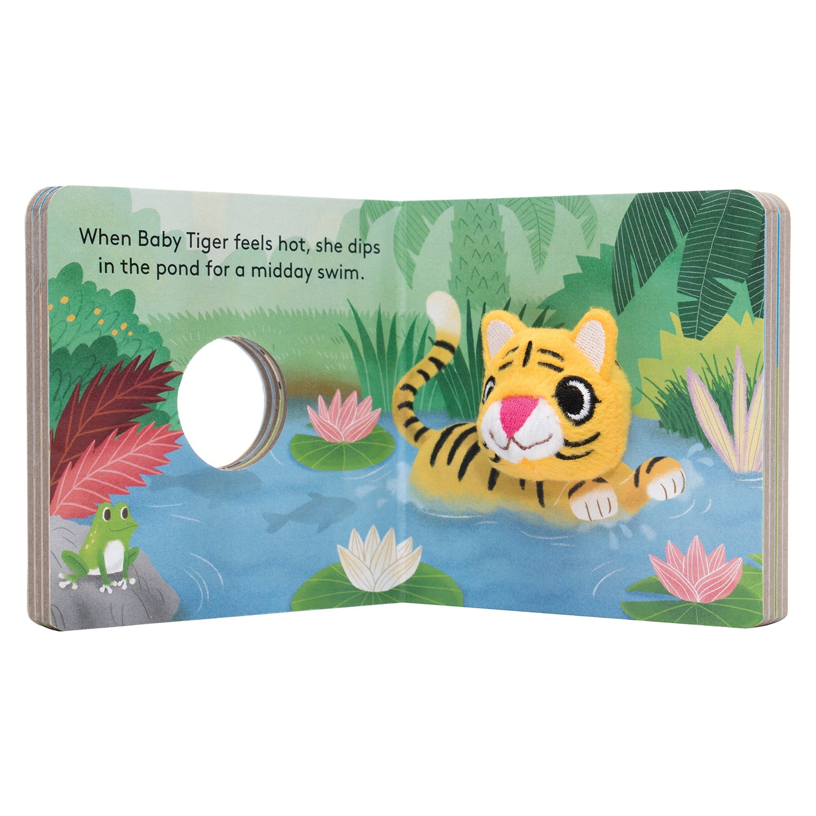 Chronicle Books Baby Tiger : Finger Puppet Book