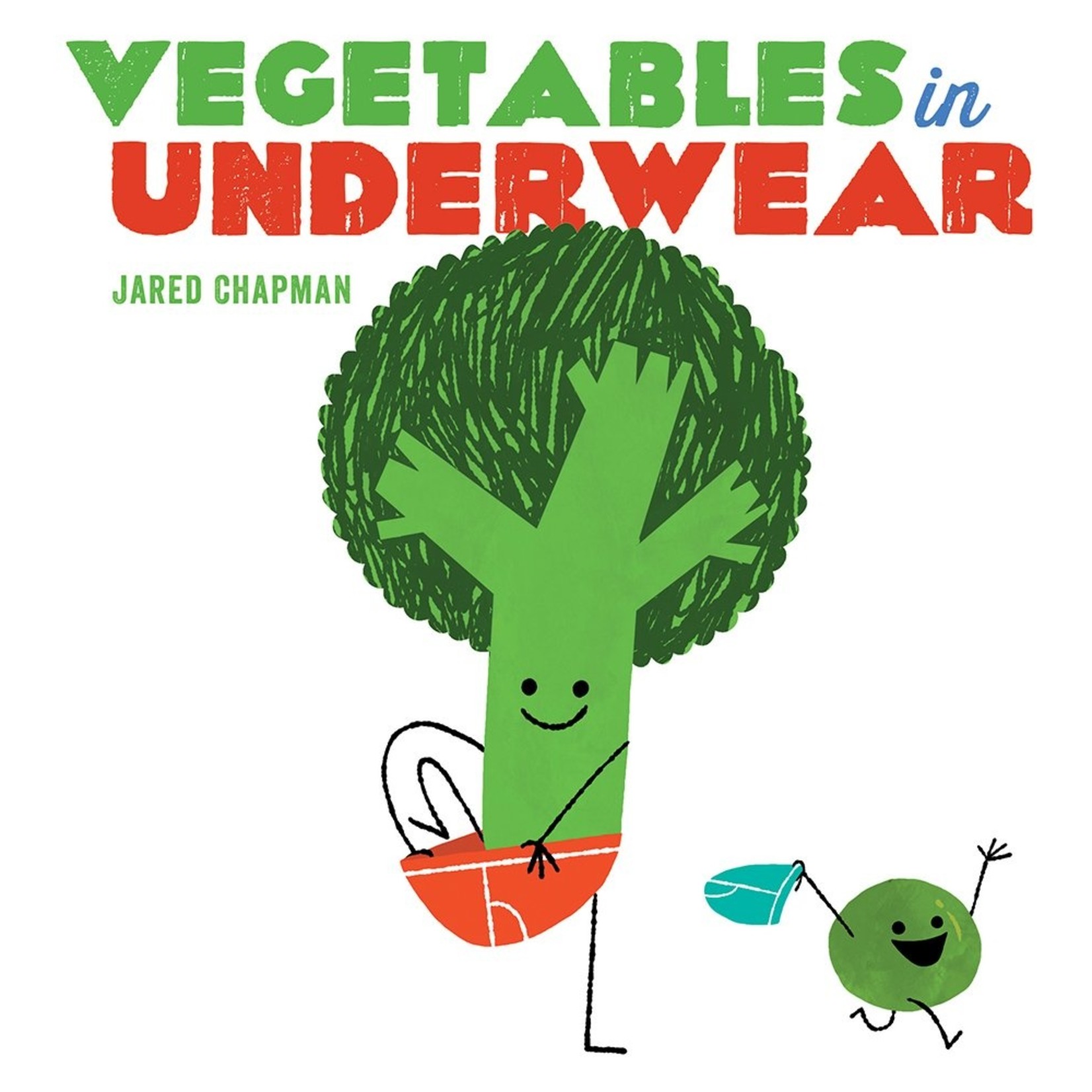 Abrams Vegetables in Underwear Board Book