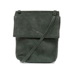 Joy Accessories Aimee Front Flap Crossbody in Evergreen