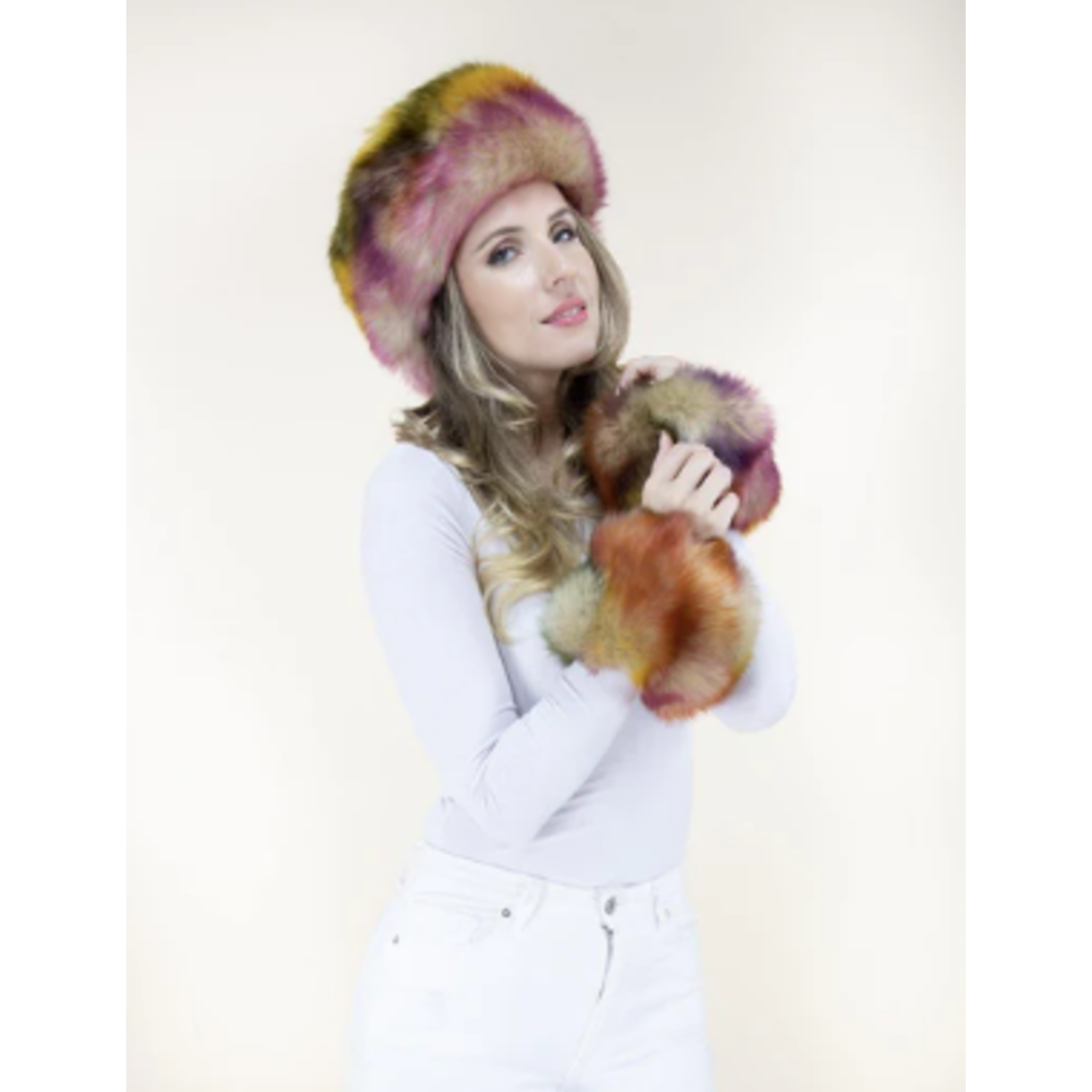 Original USA Faux Fur Headband Collection