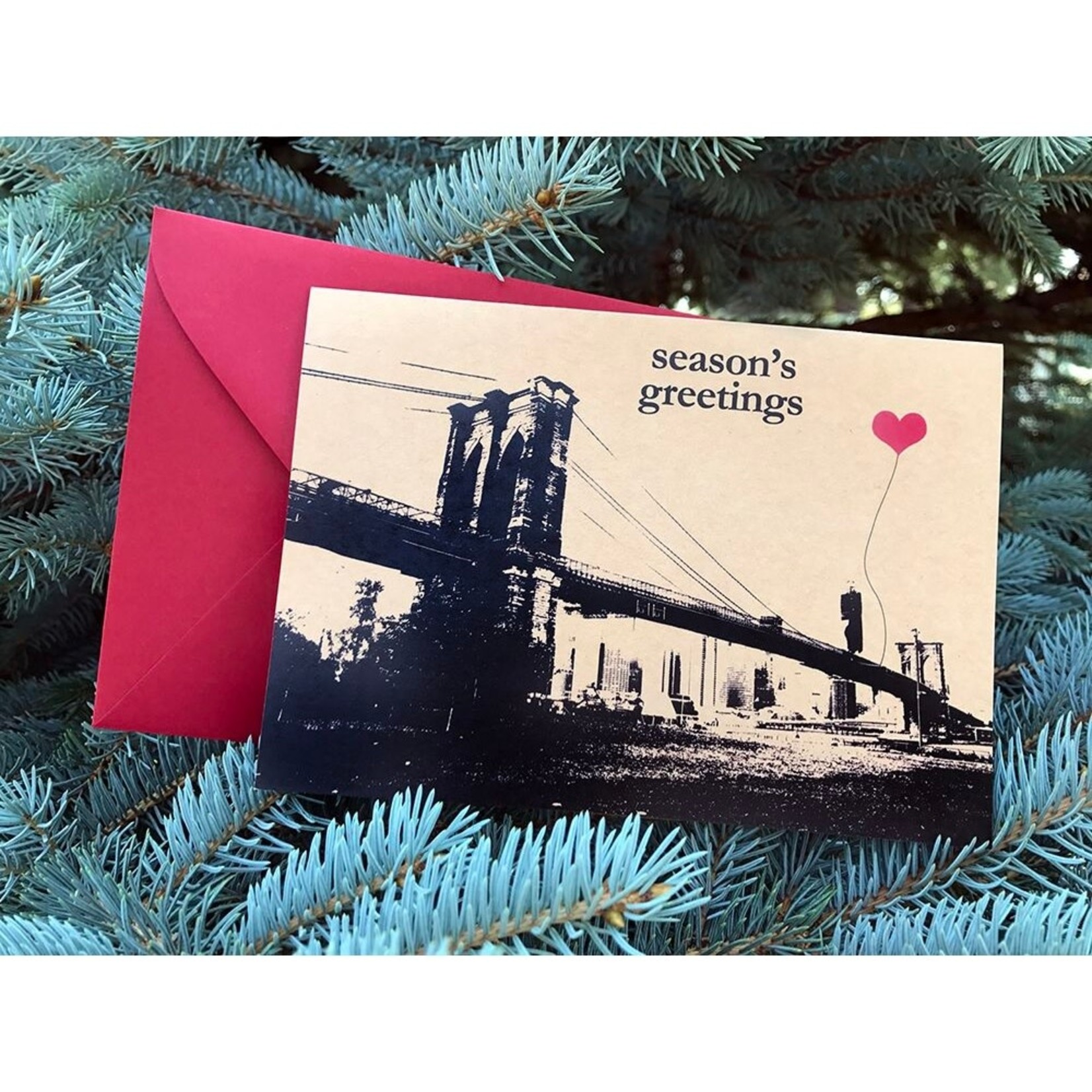 Season's Greetings Bridge Boxed Cards