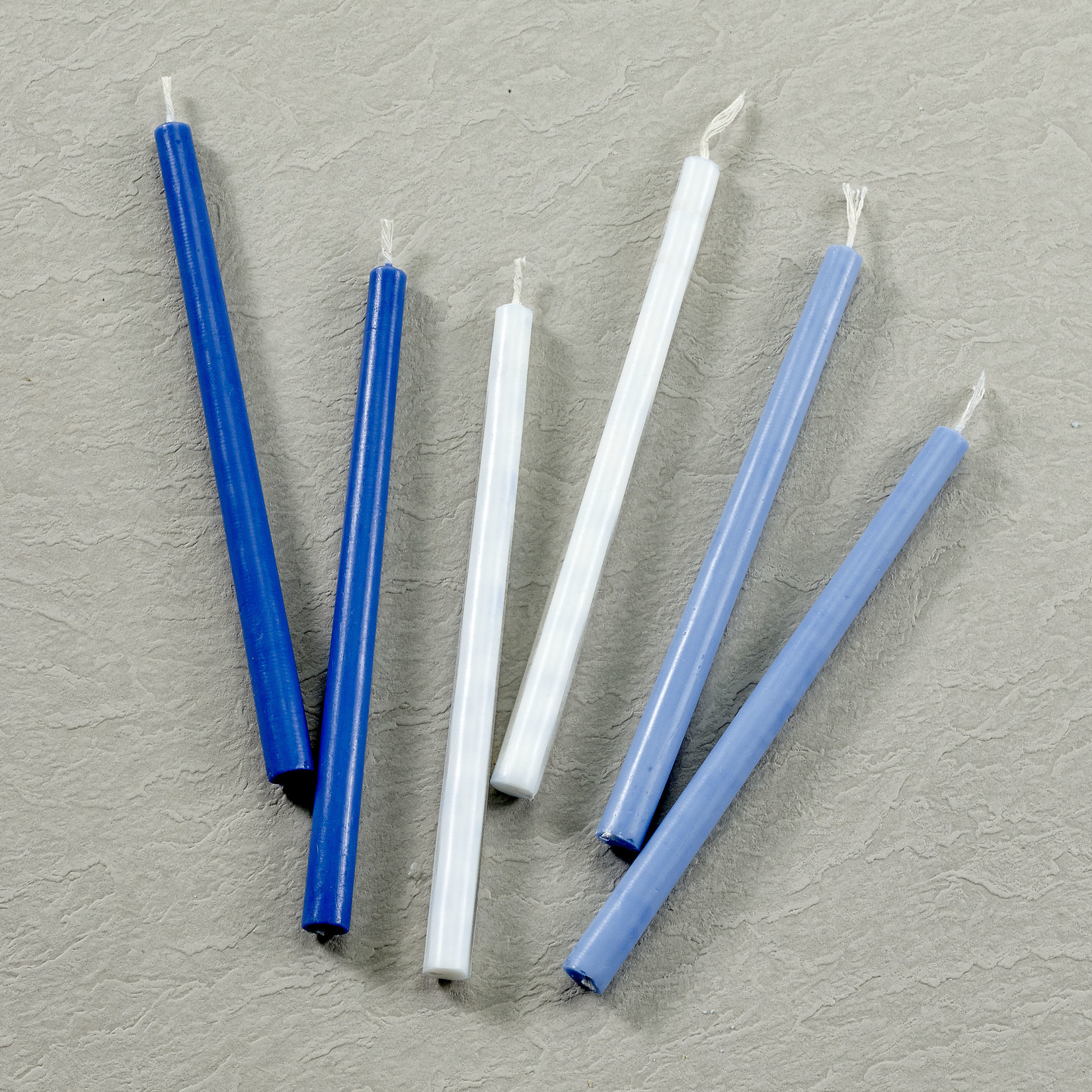 Rite Lite Ltd Hanukkah Candles in Blue and White