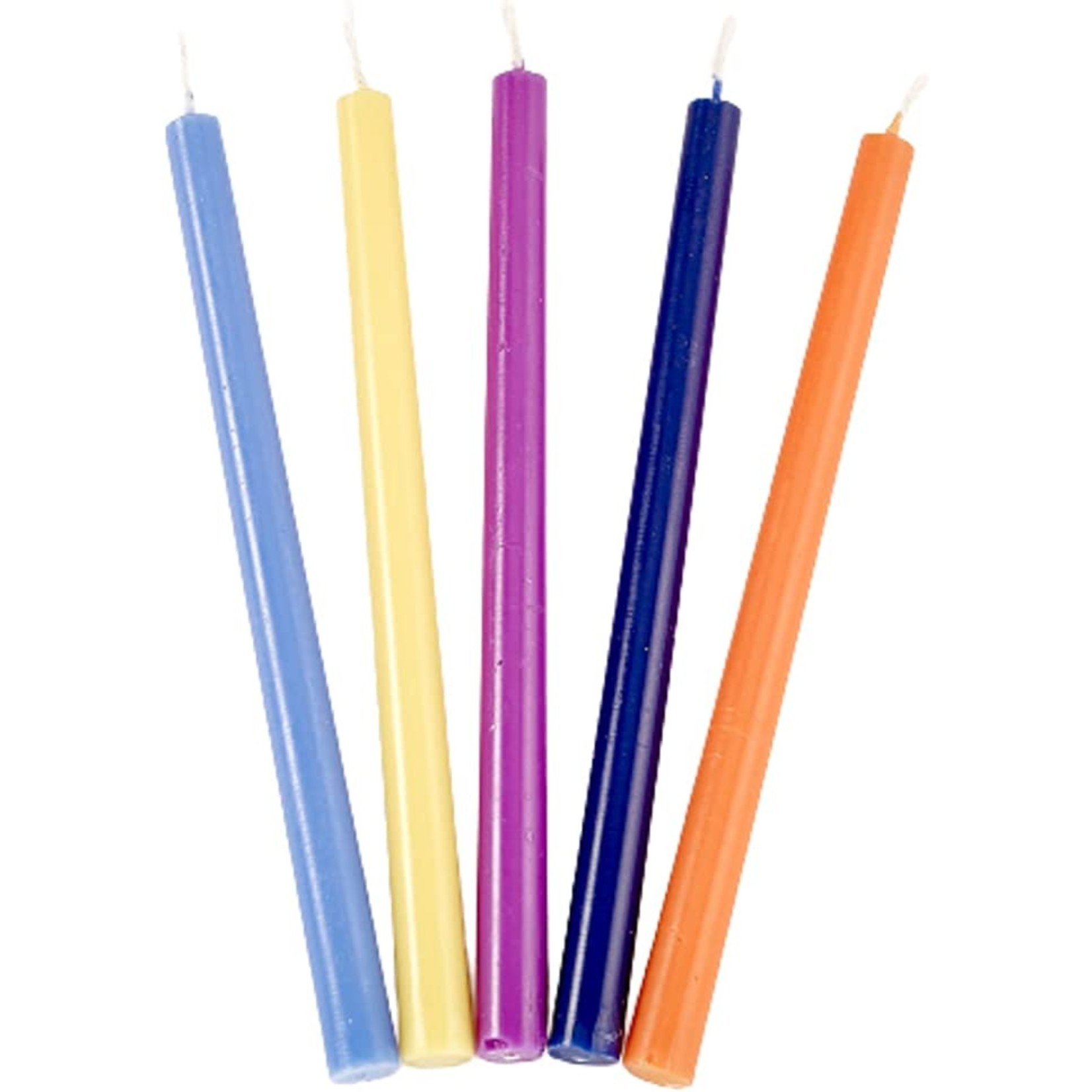 Rite Lite Ltd Hanukkah Candles in Multi Colored