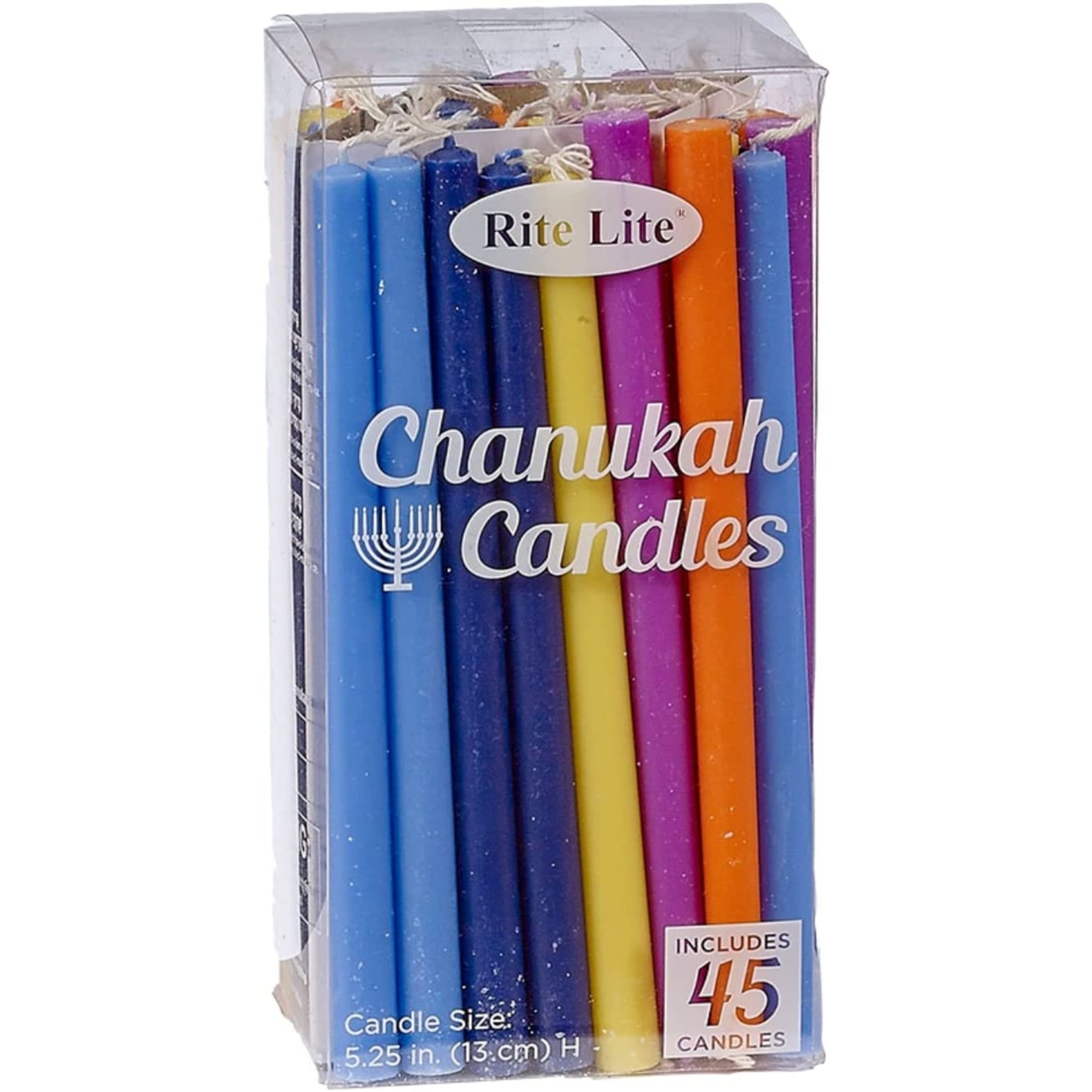 Hanukkah Candles in Multi Colored