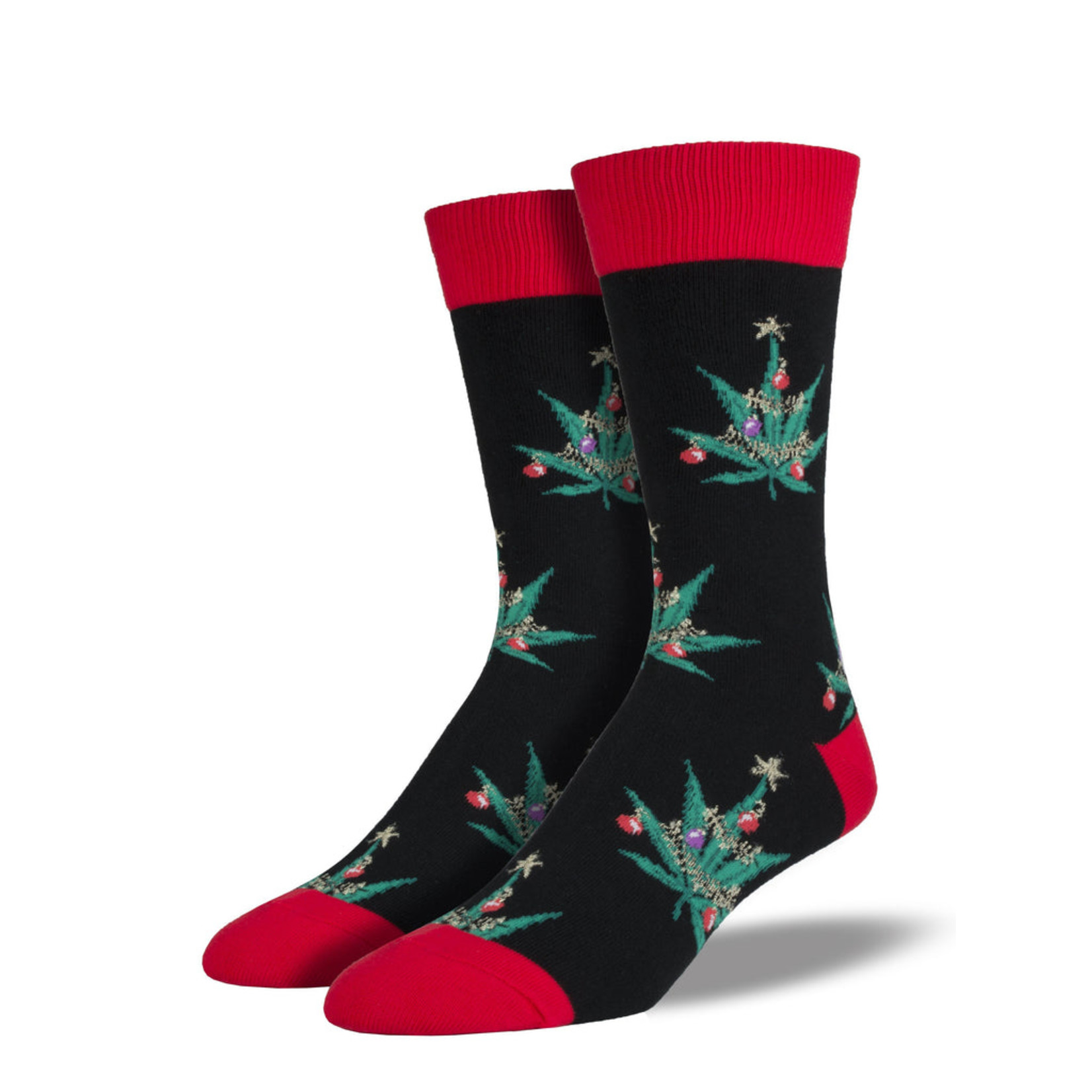 Socksmith Men's Pot Lovers Xmas Socks