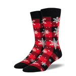 Socksmith Men's Snowflake Plaidern Socks