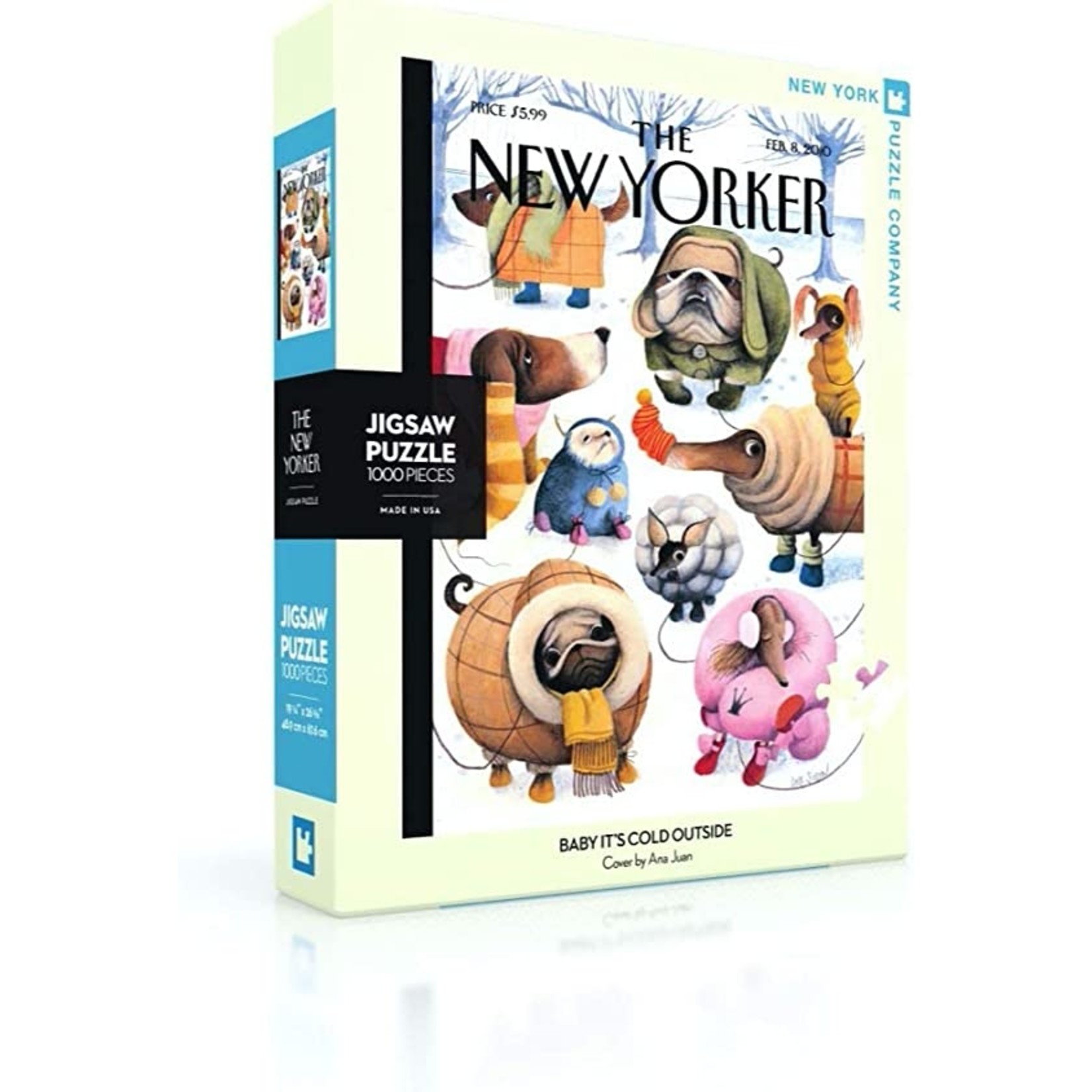 New York Puzzle Company Baby It's Cold Outside Puzzle