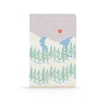 Denik "Snowy Mountains" Lined Notebook