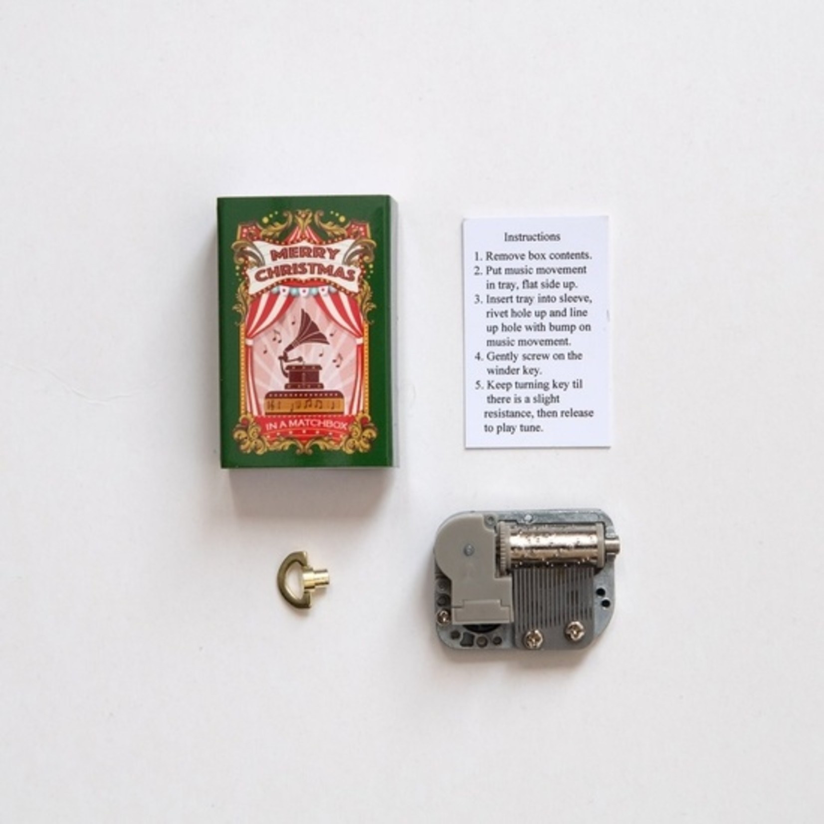 We Wish You a Merry Christmas Music Matchbox