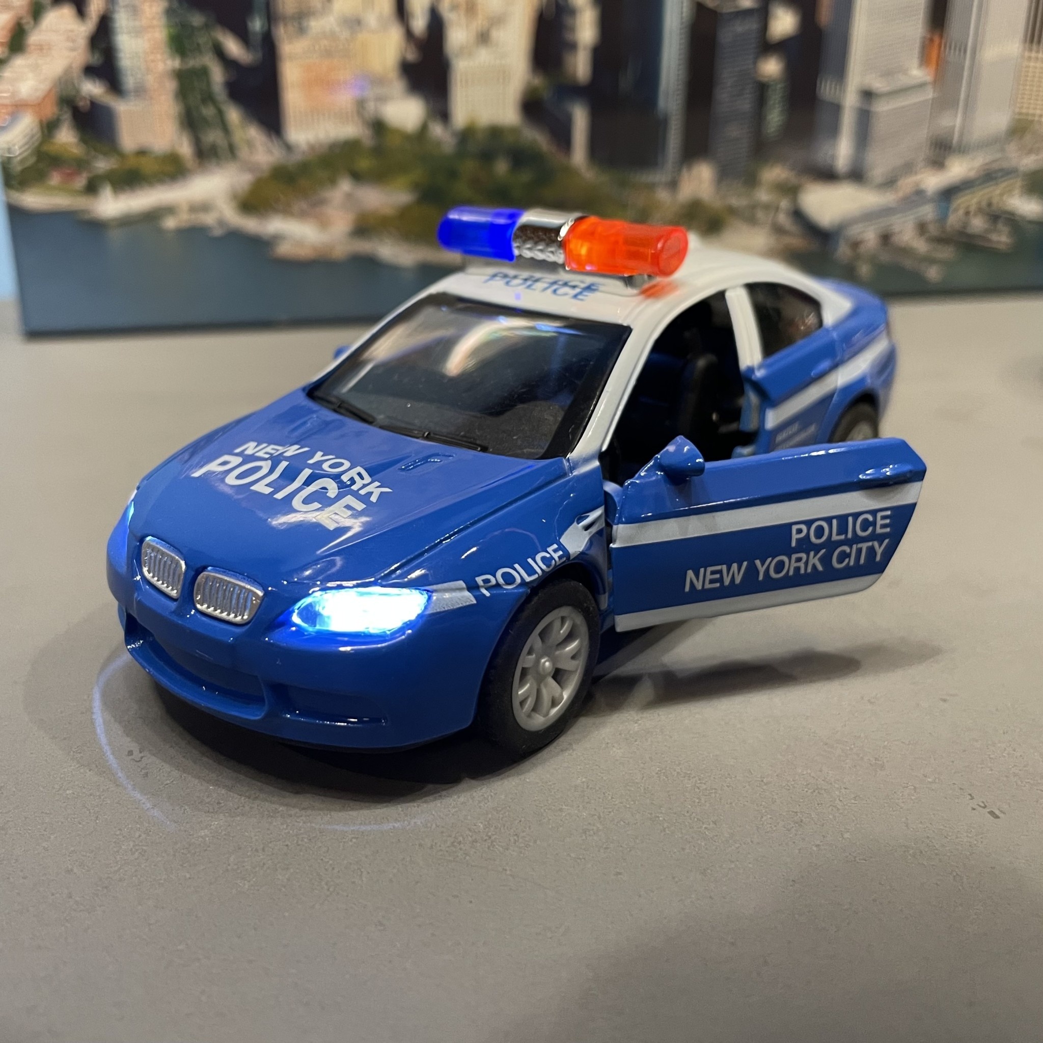 Toy Police Car : NYPD Toy Car - Exit9 Gift Emporium