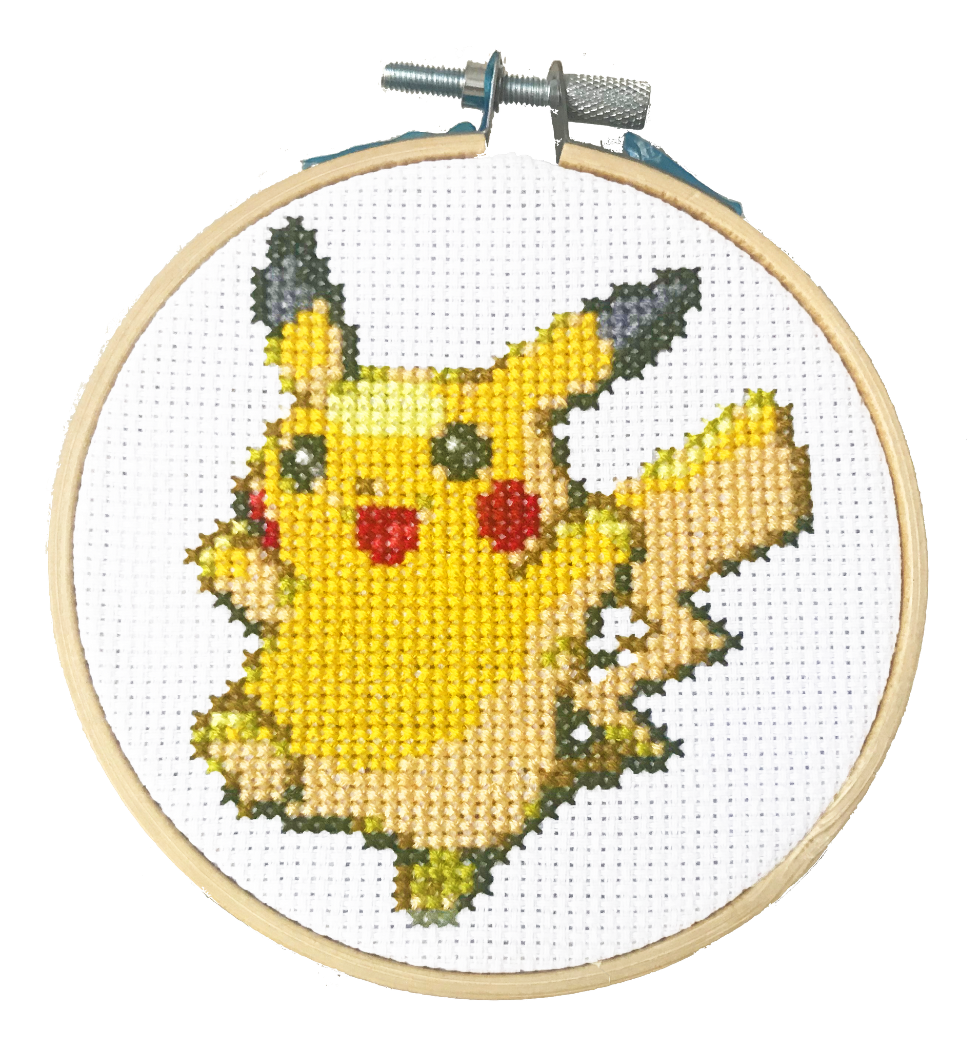 Animated Running Pikachu Cross Stitch