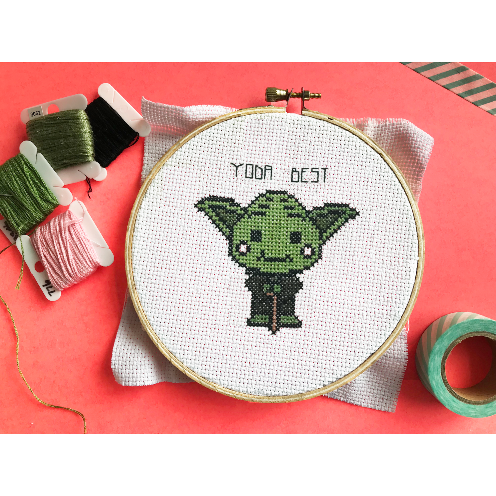 Yoda Best Cross Stitch Kit