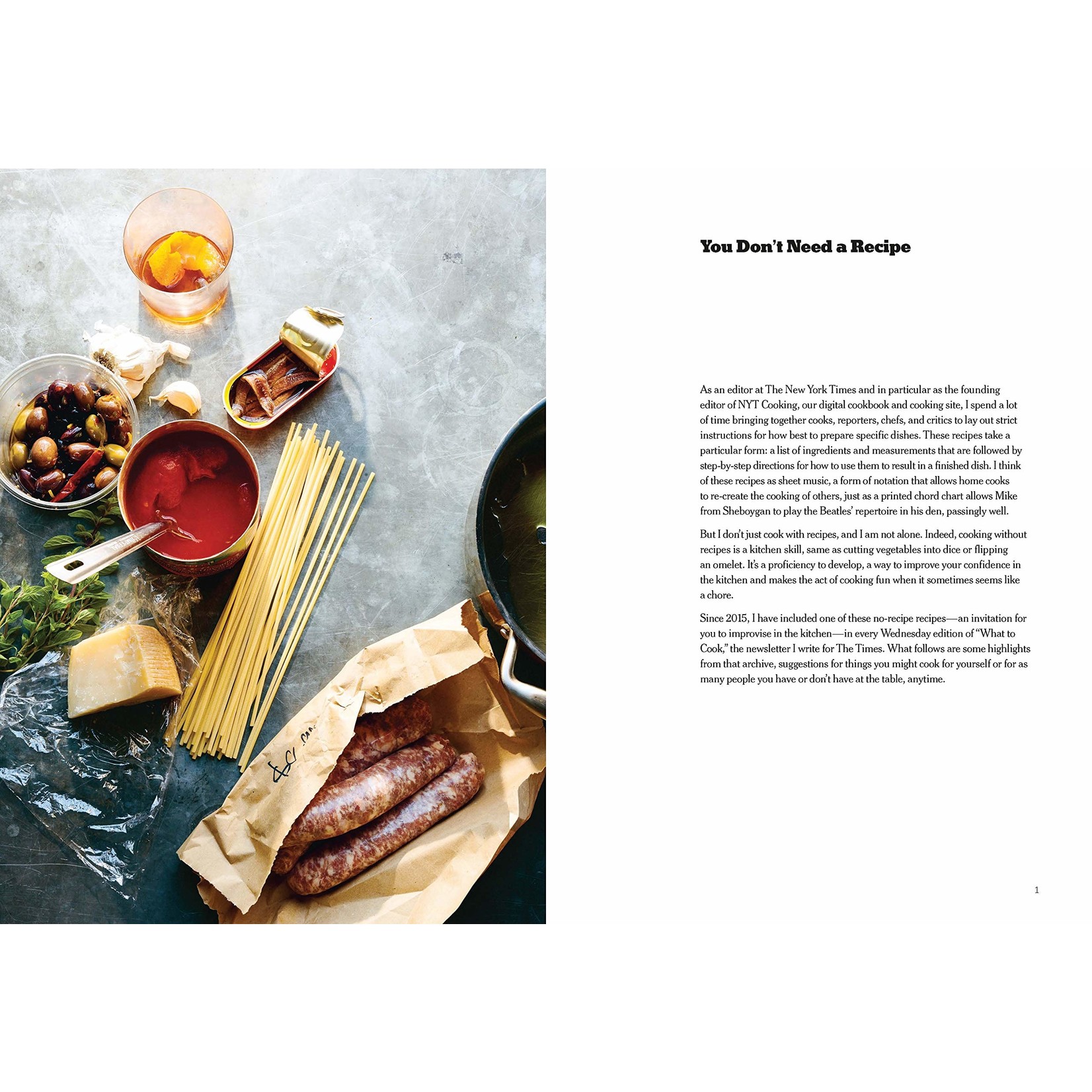 Penguin Random House NYT Cooking No-Recipe Recipes
