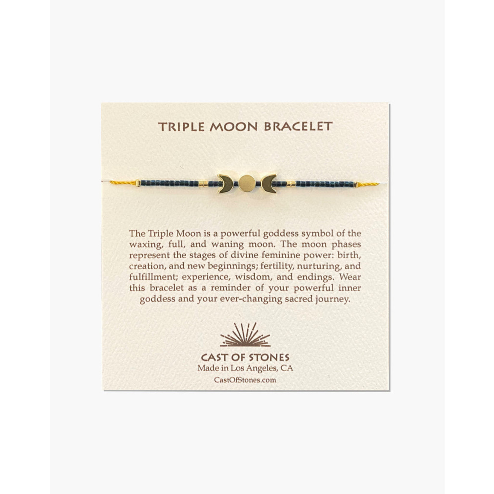 Triple Moon Bracelet