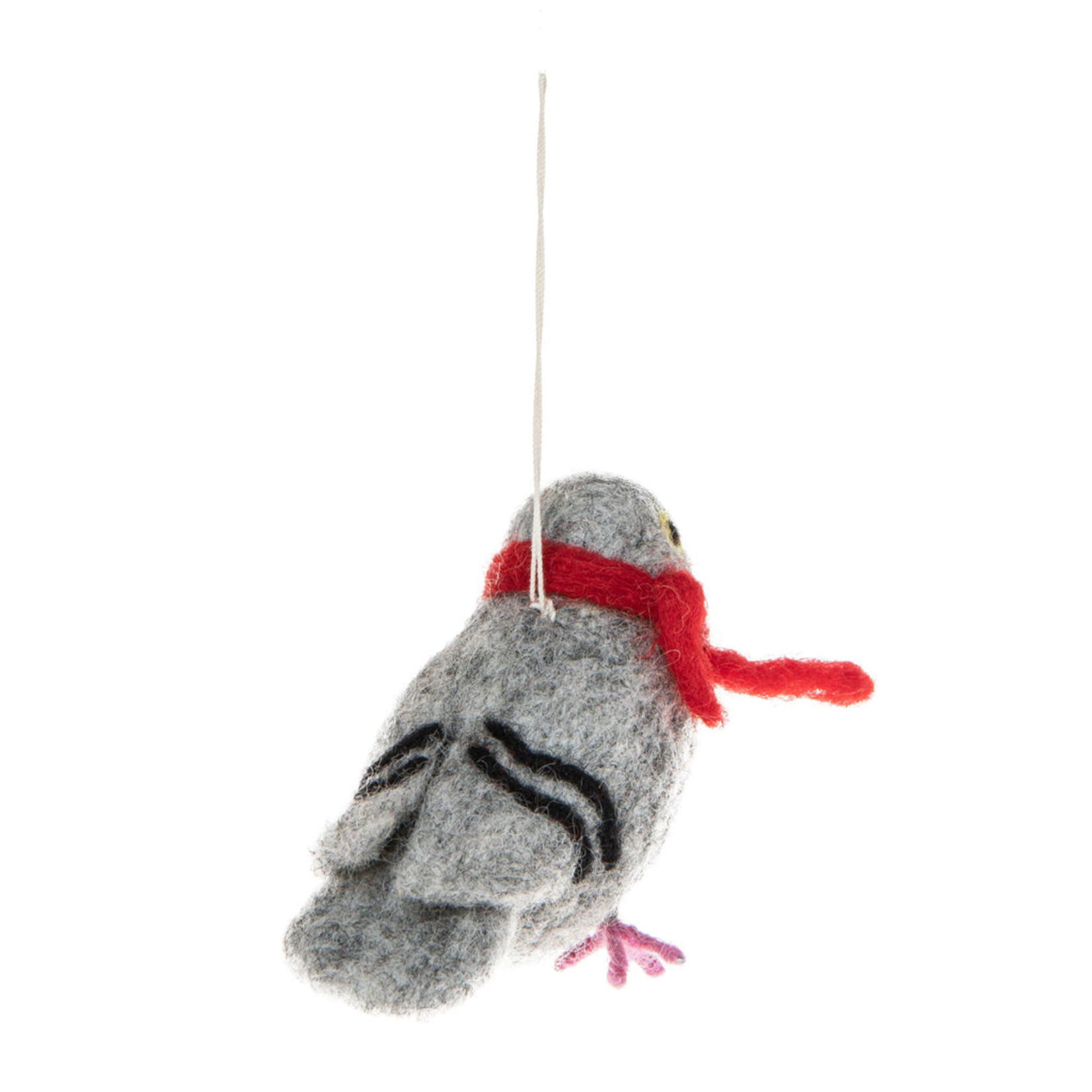 Global Goods Partners Felt Pigeon Ornament