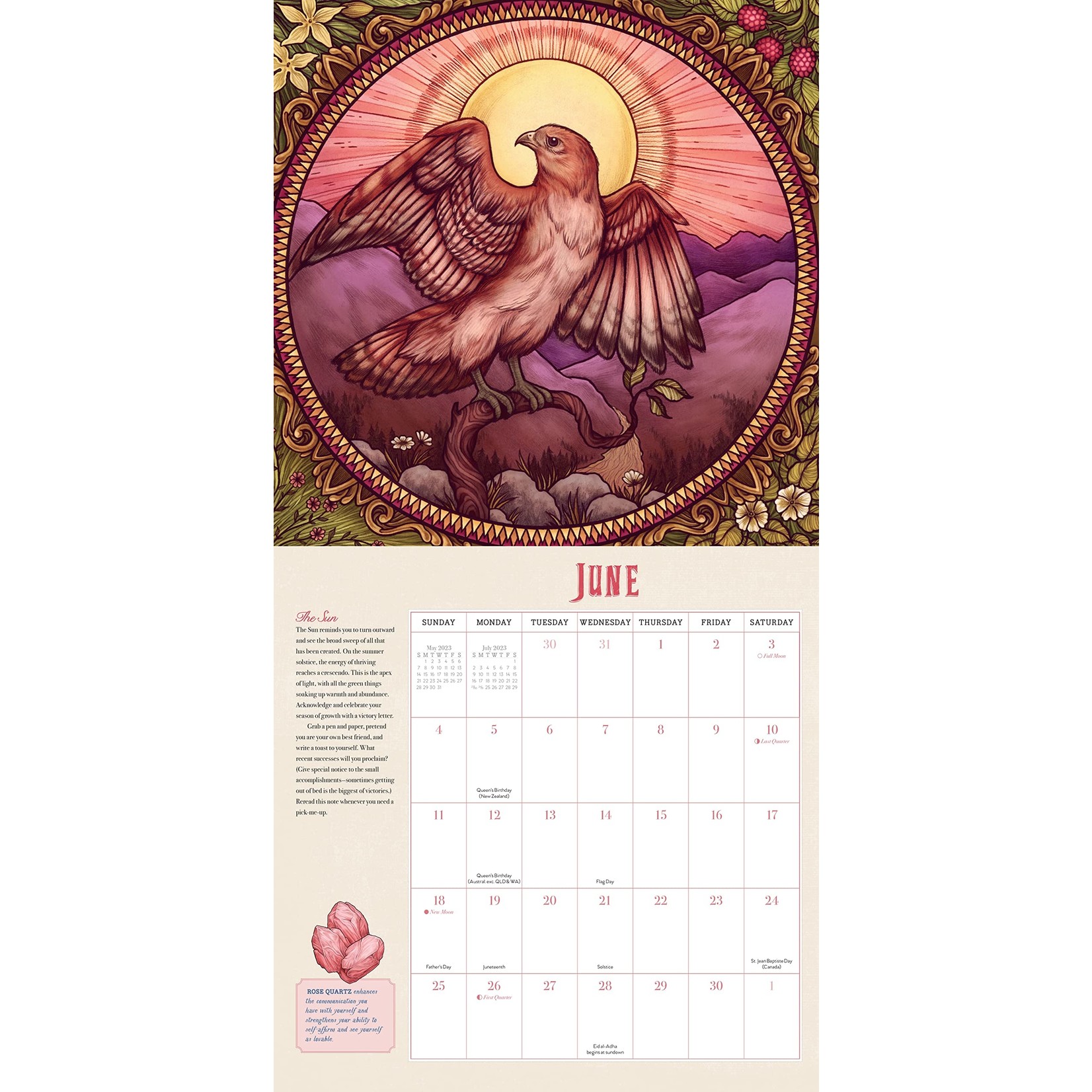 Workman Publishing Maia Toll's Wild Wisdom Wall Calendar 2023