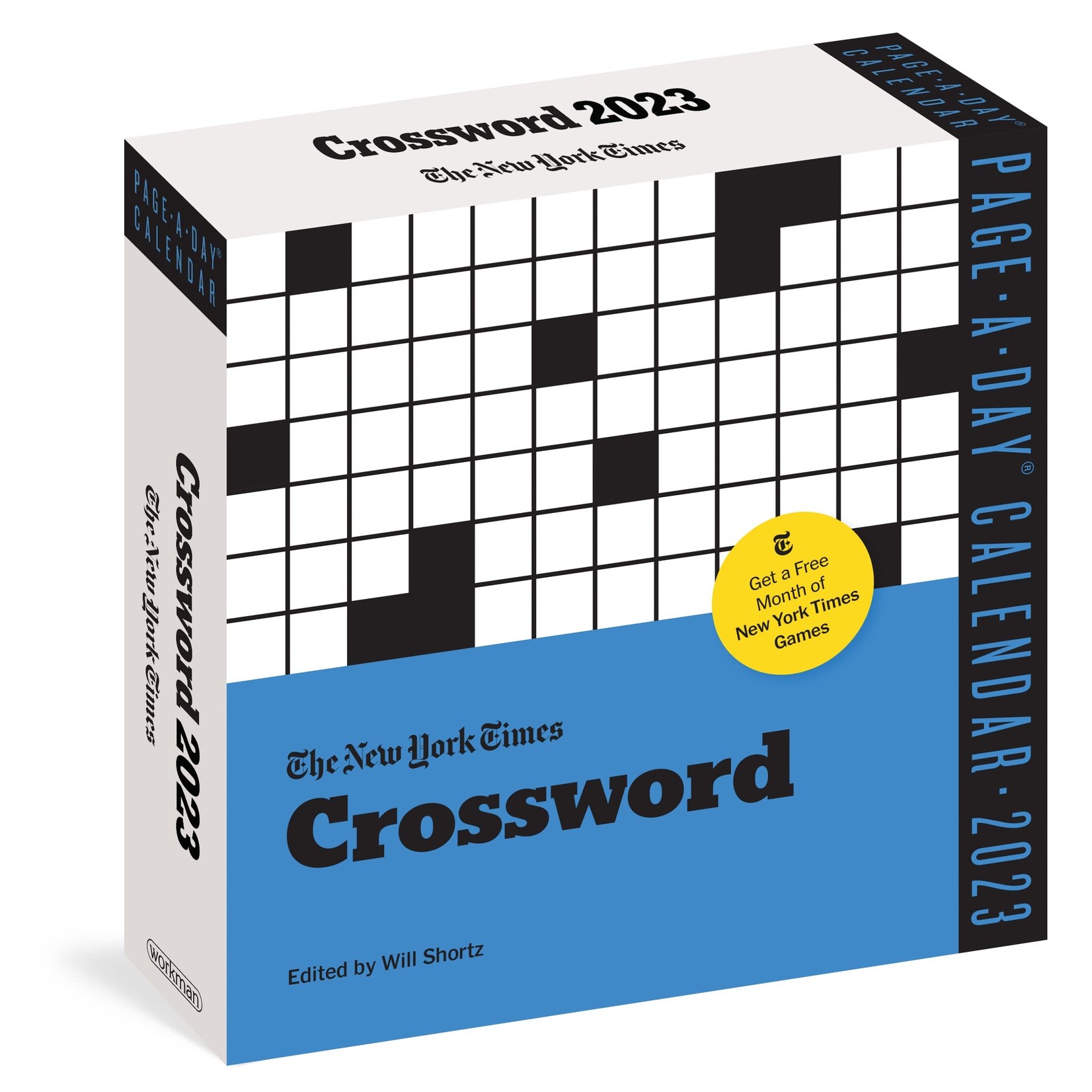 Workman Publishing New York Times Crossword Puzzle Boxed Calendar 2024