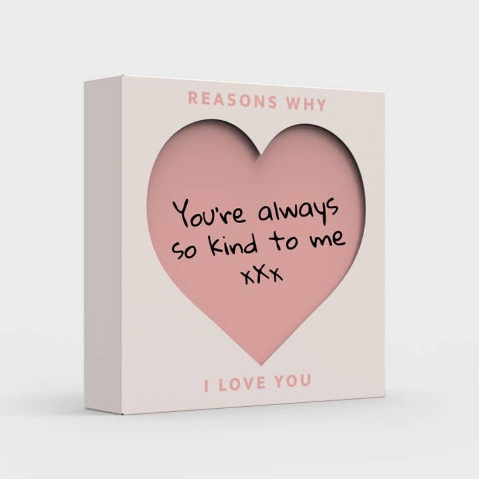 Reasons Why I Love You Personalized Gift