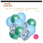 Party Partners Design Blue & Green Balloons