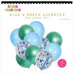 Party Partners Design Blue & Green Balloons